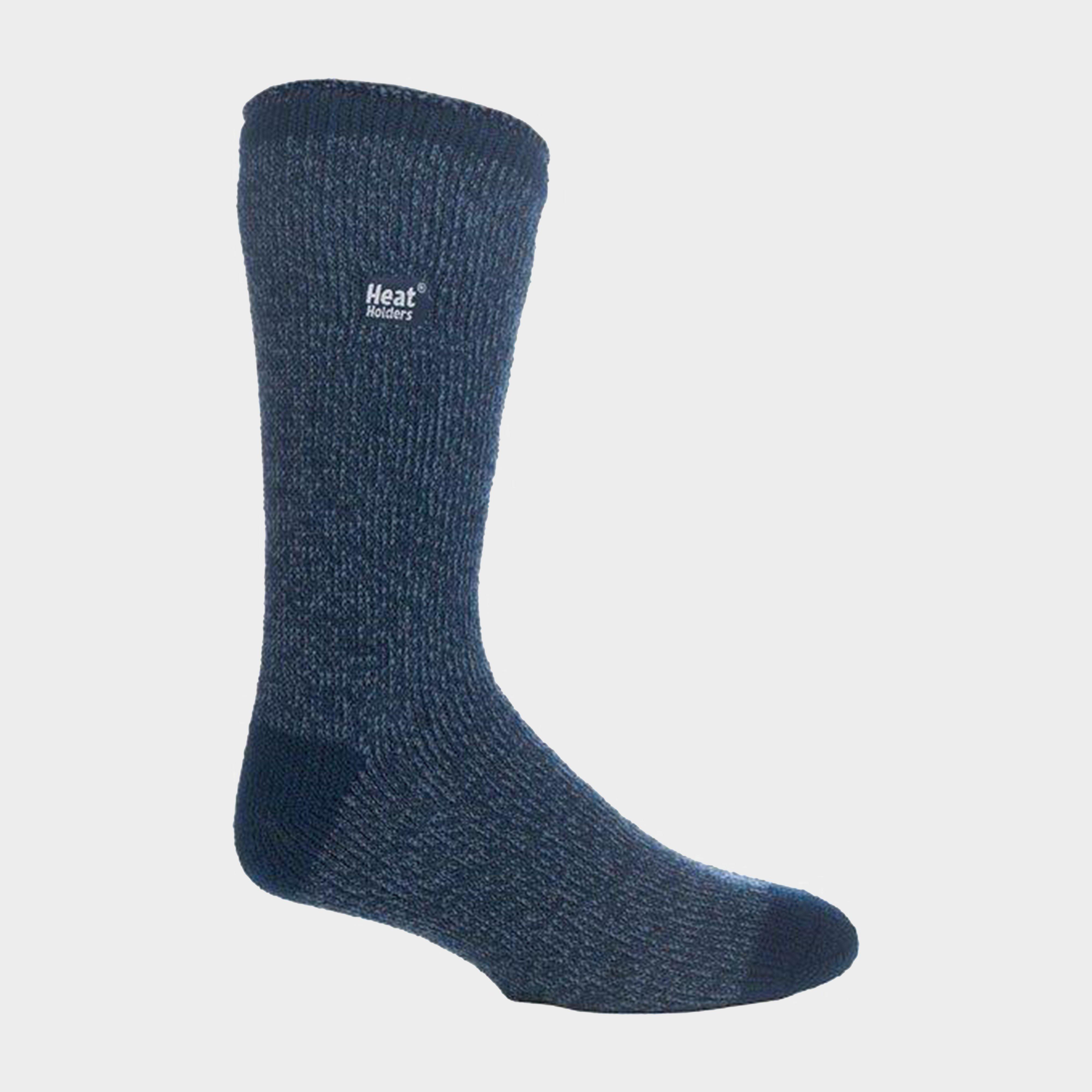Image of Heat Holders Men's Twist Socks, INDIGO/MENS