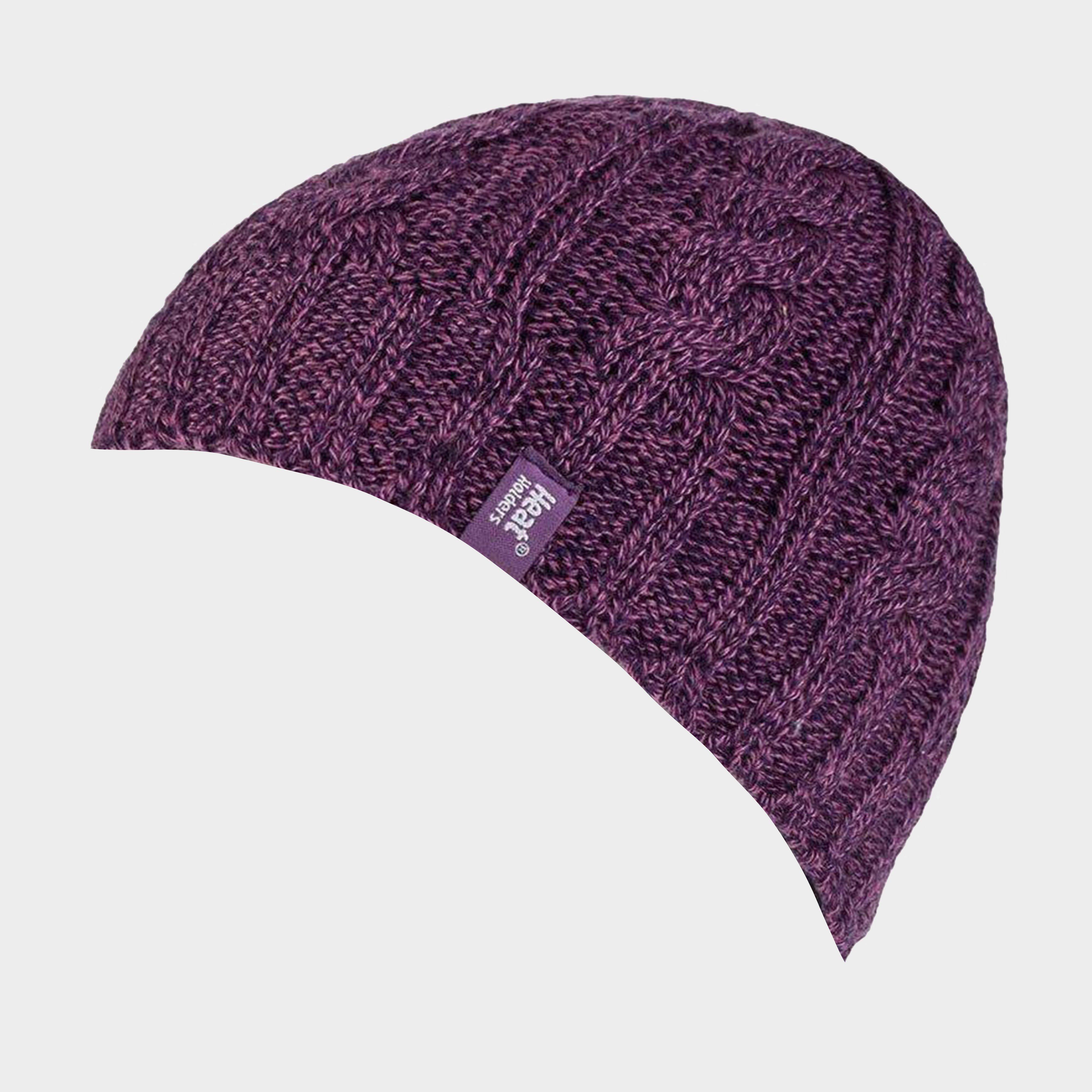 Image of Heat Holders Women's Thermal Hat, PURPLE/HAT