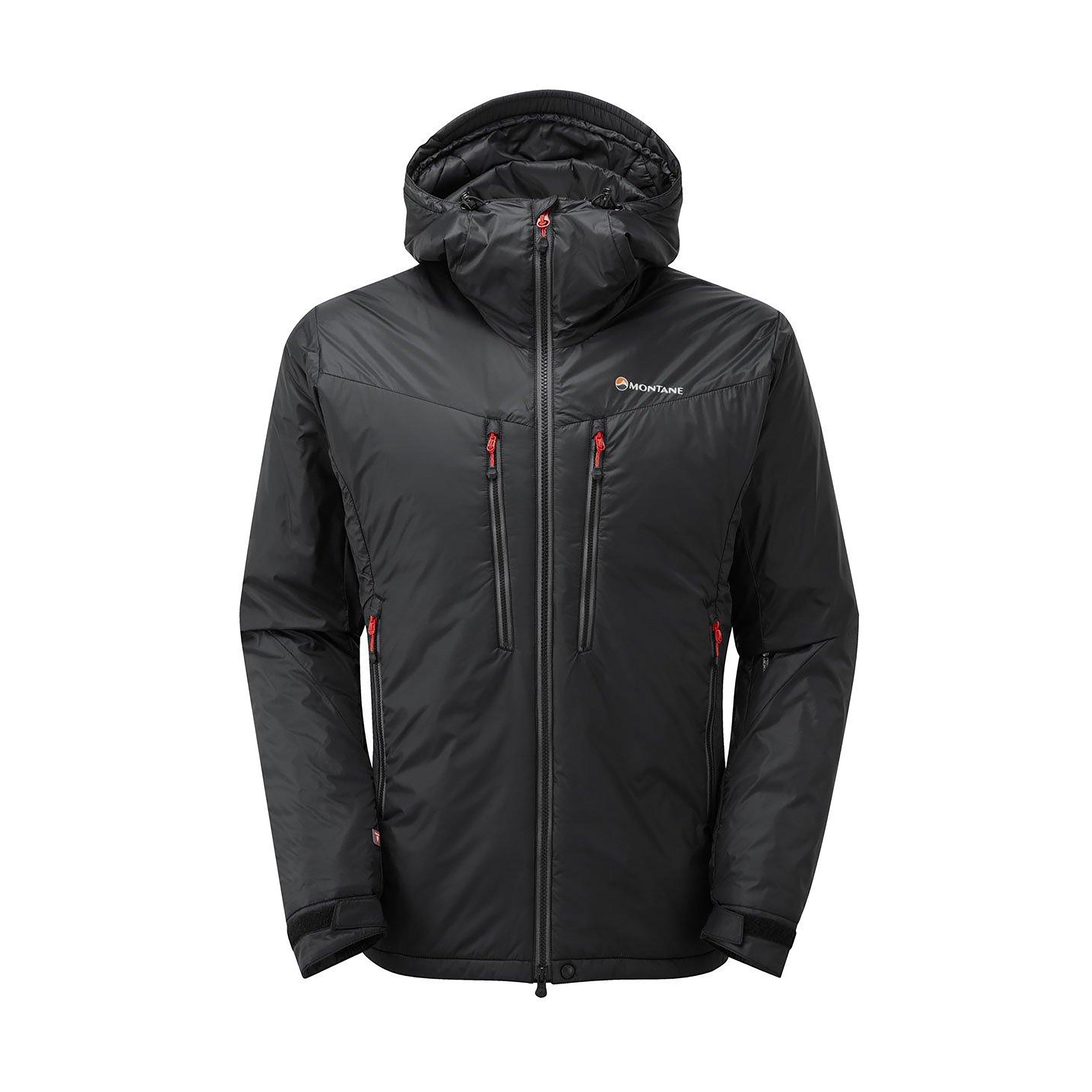 Image of Montane Men's Flux Jacket, BLACK-RED/JACKET