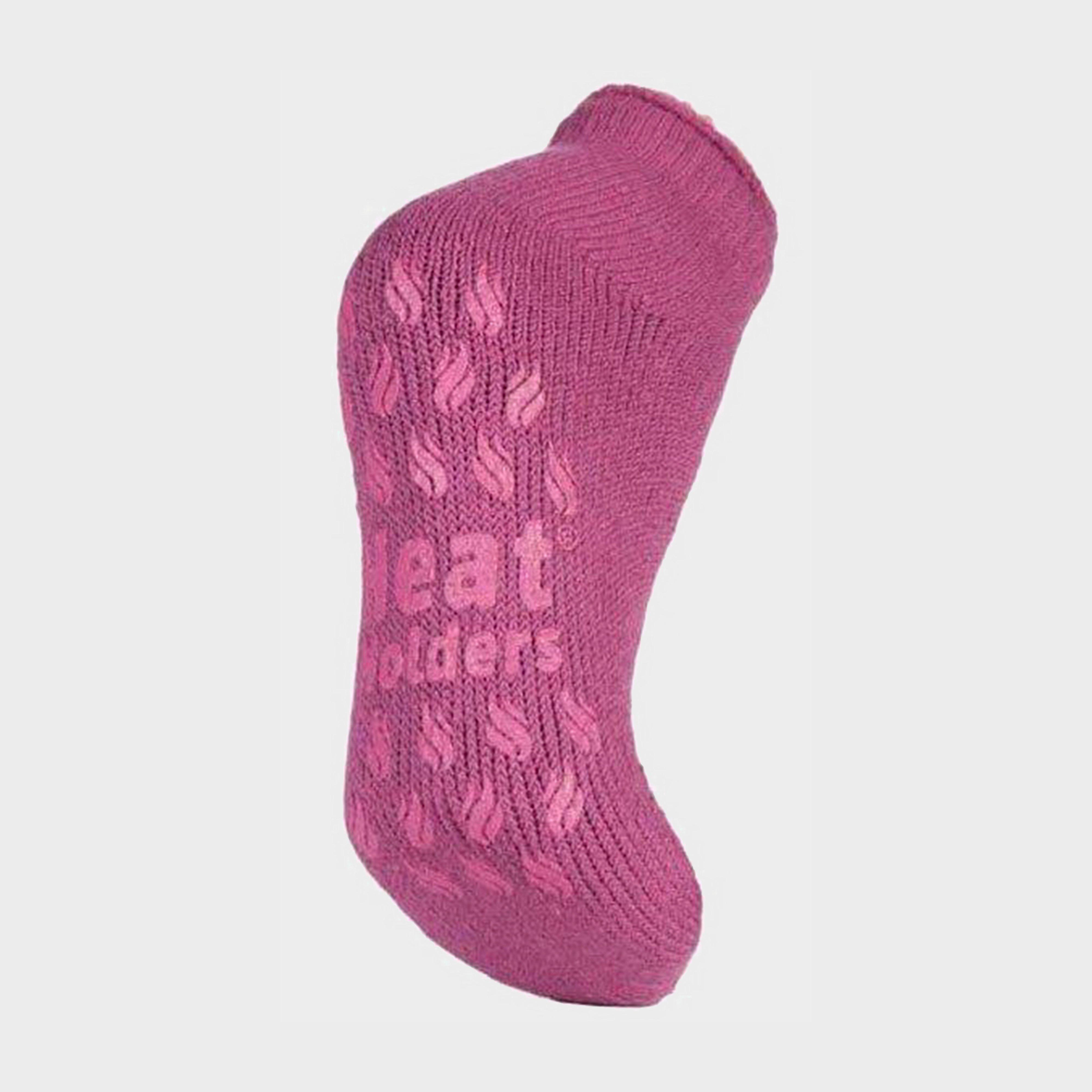 Image of Heat Holders Ladies' Ankle Slipper Socks, MUTED PINK/SOCK