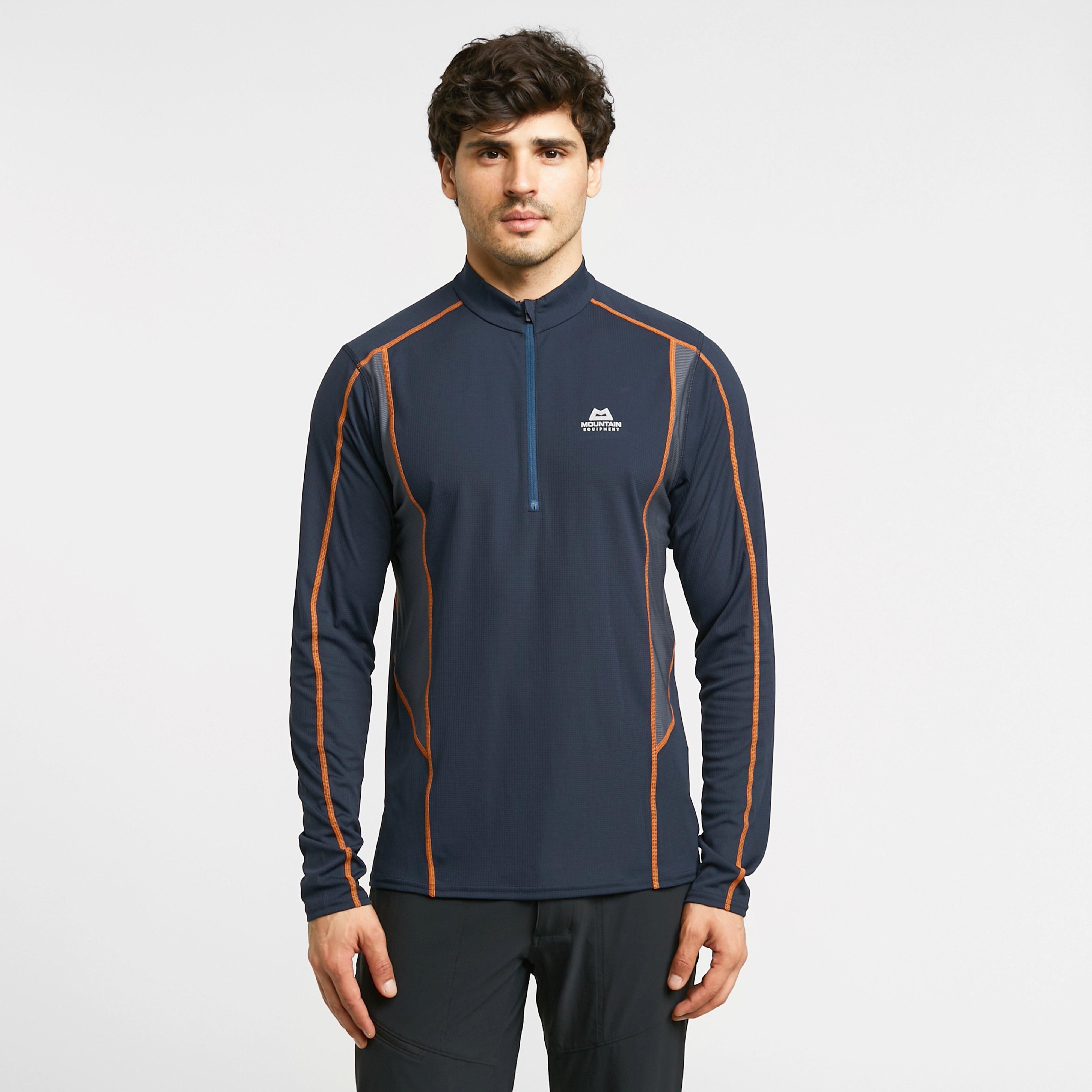 Image of Mountain Equipment Ignis LS Zip Tee, COSMO-OMBRE/TEE