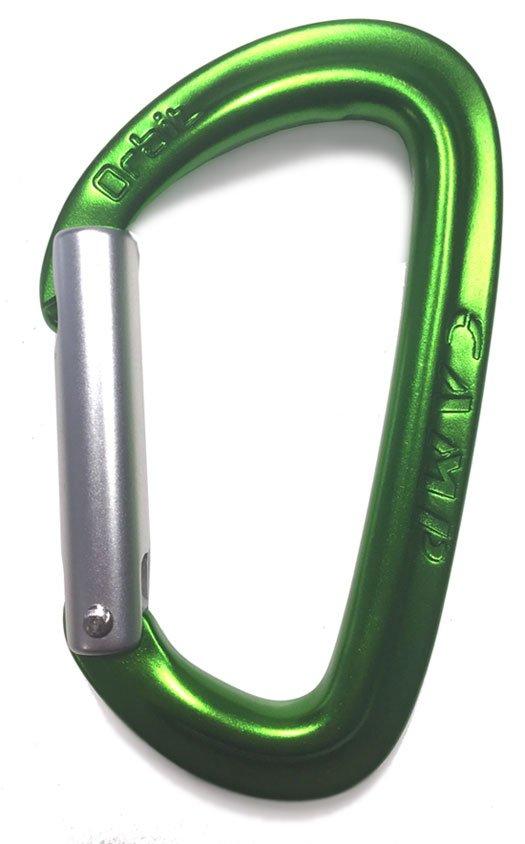 Image of Camp Orbit Straight Gate Carabiner, GREEN/GATE