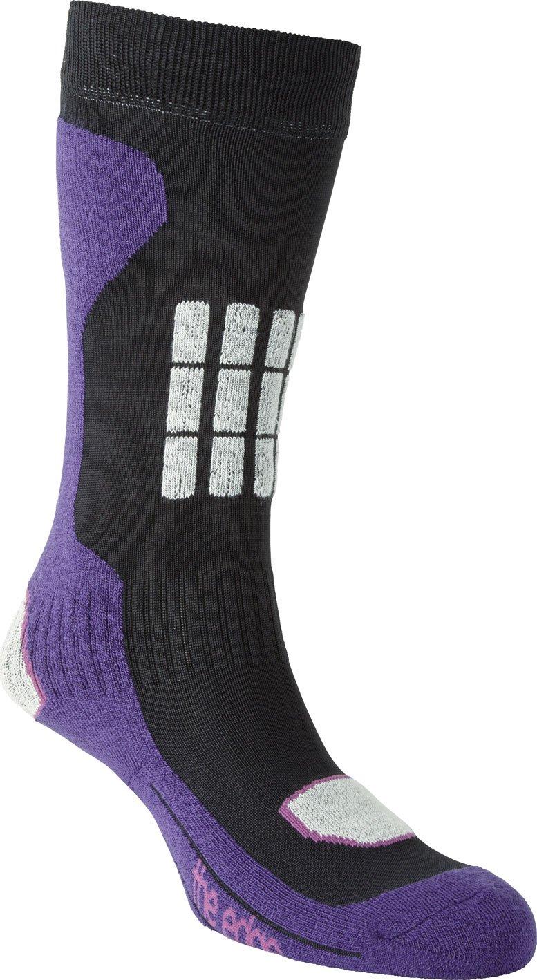 Image of The Edge Kids' Hakuba Comfort Socks, ROYAL PURPLE/KIDS