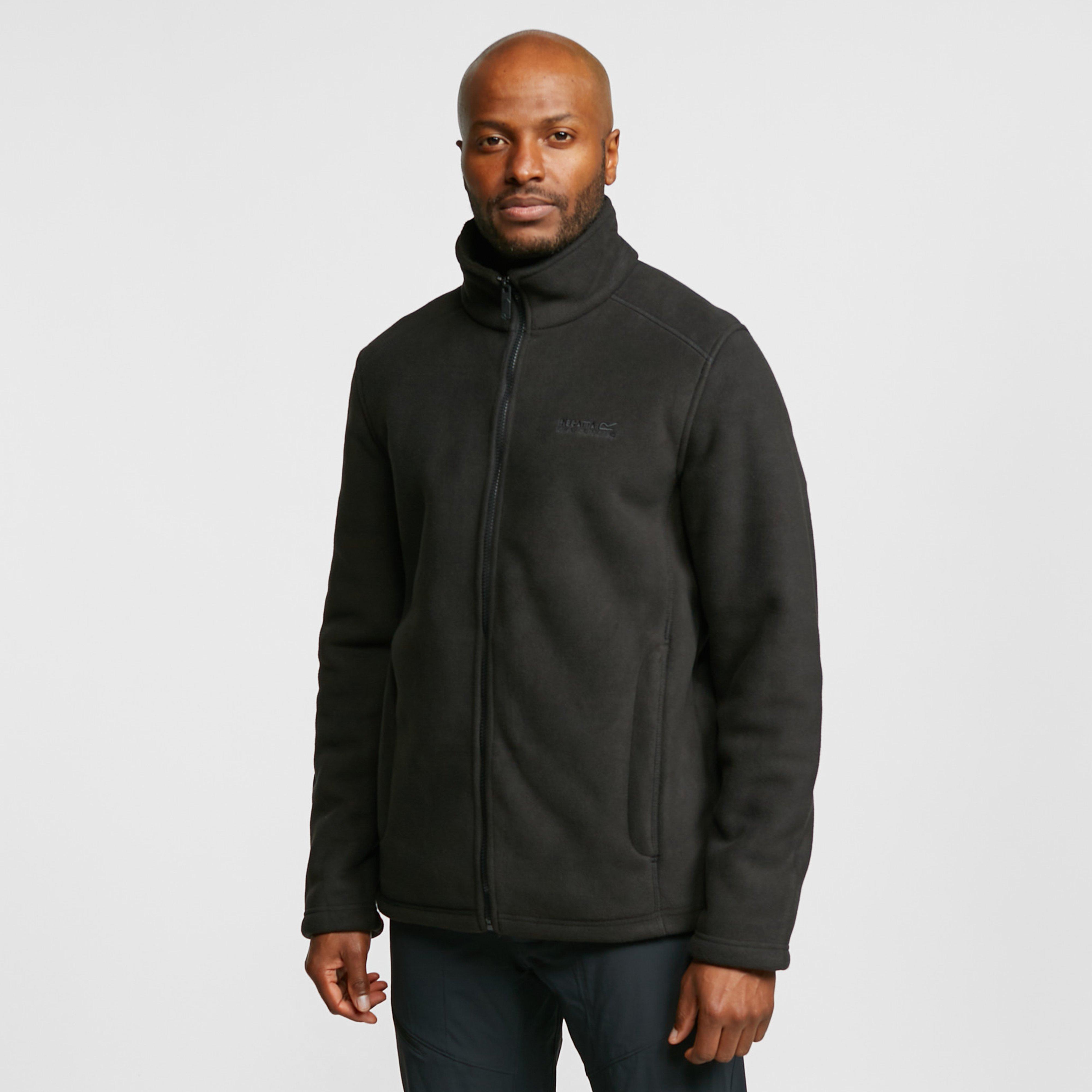 Image of Regatta Men's Garrian Fleece, BLACK/FLEECE