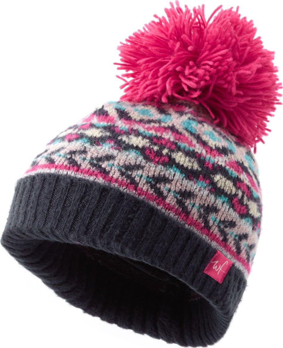 Image of Weird Fish Children's Aluna Bobble Hat, DARK NAVY/HAT