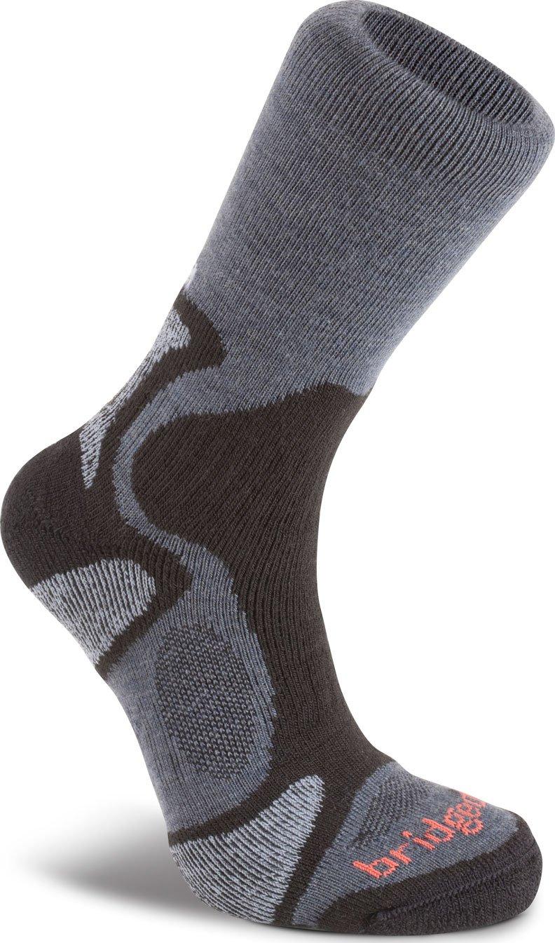 Image of Bridgedale Men's Hike Lightweight T2 Merino Endurance Boot, GUNMETAL-BLACK/ME