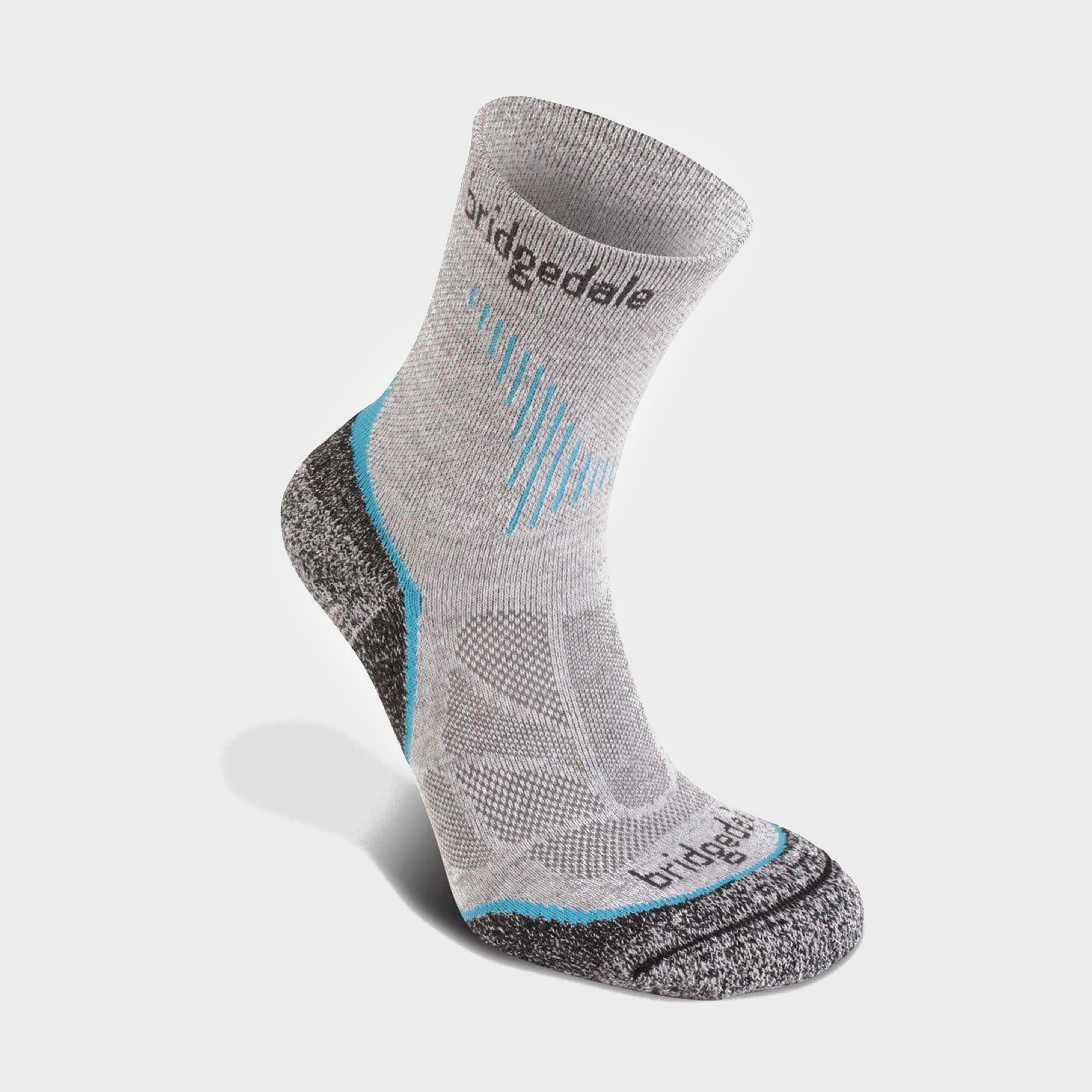 Image of Bridgedale Women's Trail Sport Lightweight Qw-ik Merino Cool, TURQUOISE/Q