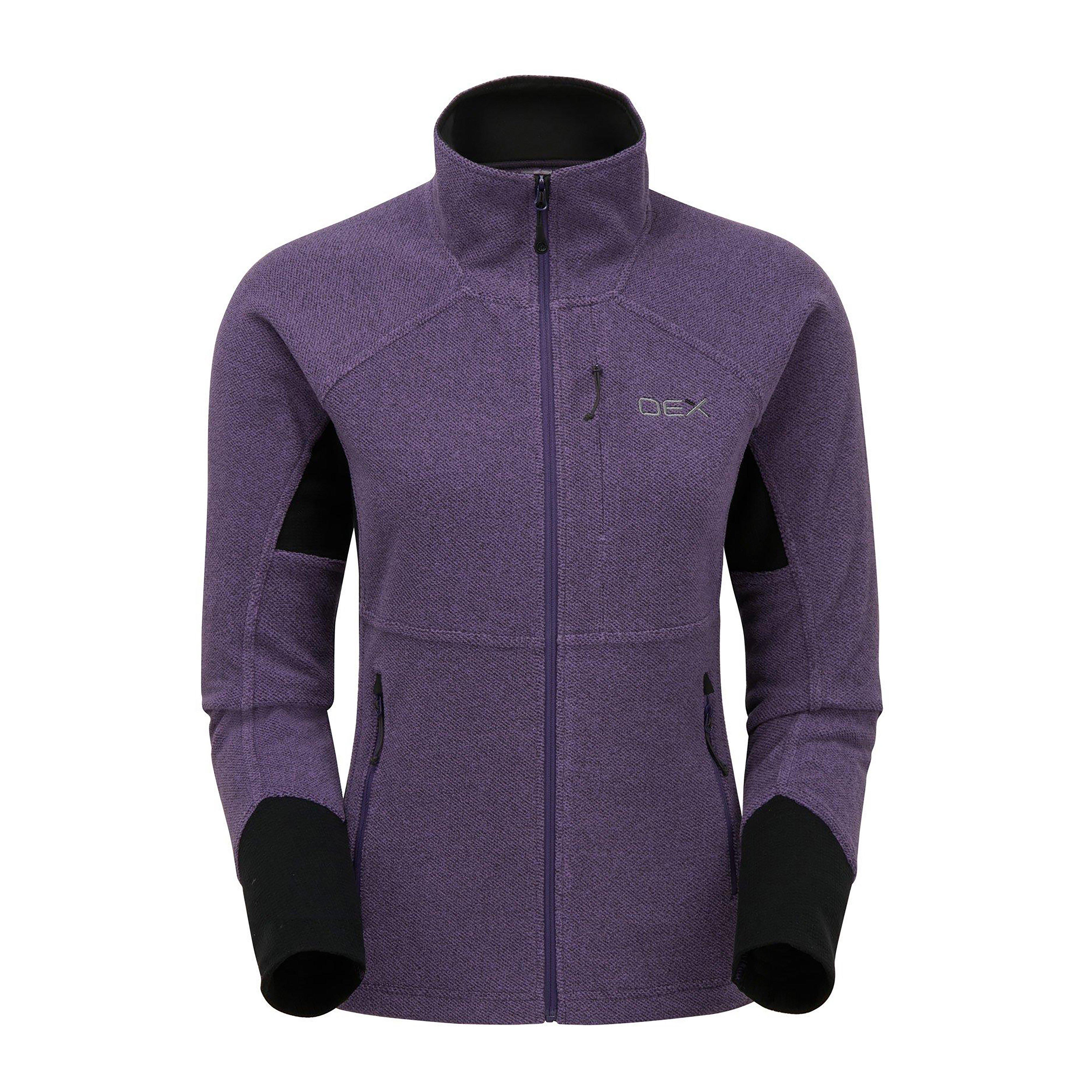 Image of OEX Women's Igneous Stretch 250 Fleece Jacket, PURPLE/WMNS