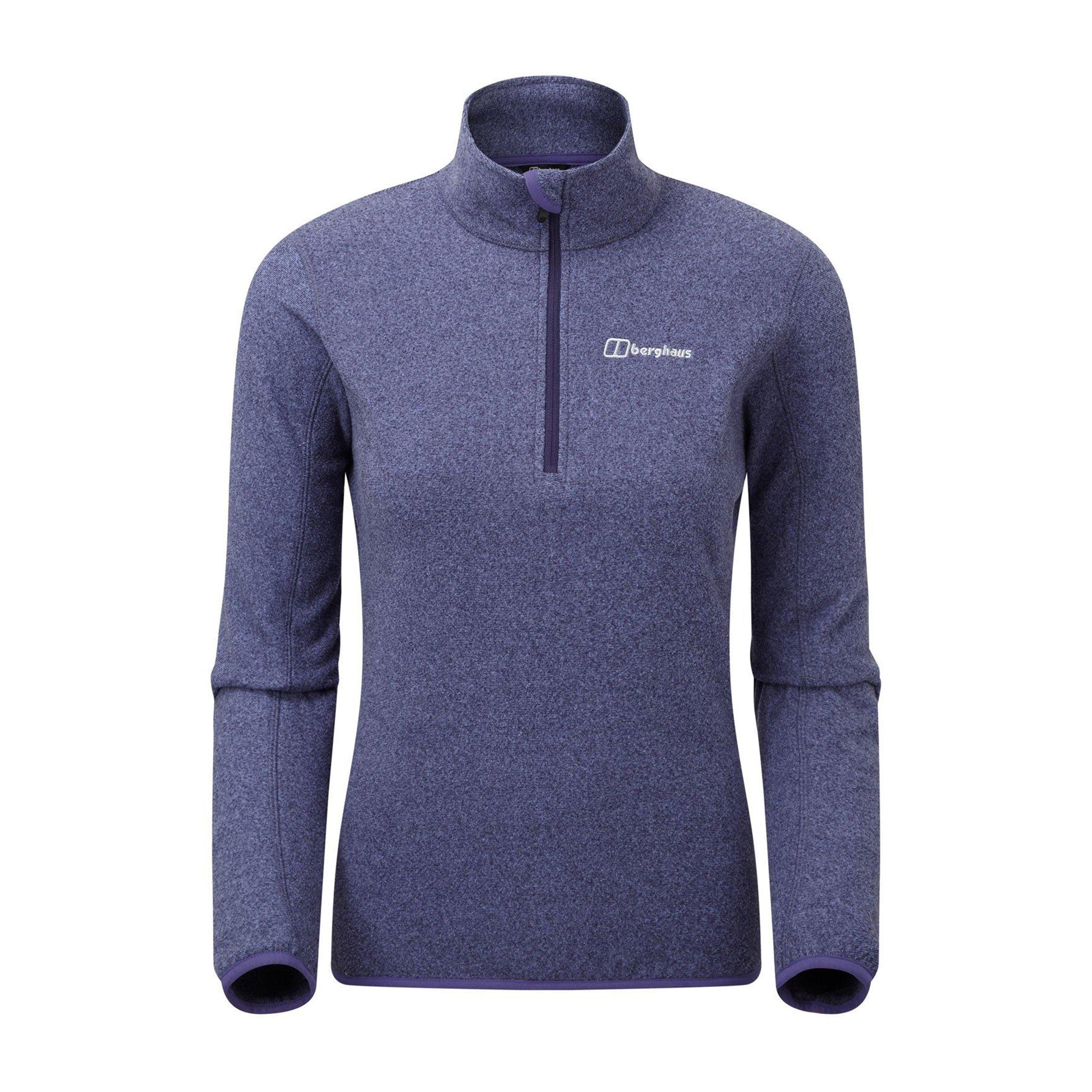 Image of Berghaus Women's Hendra HZ Fleece, BLUE/WMNS
