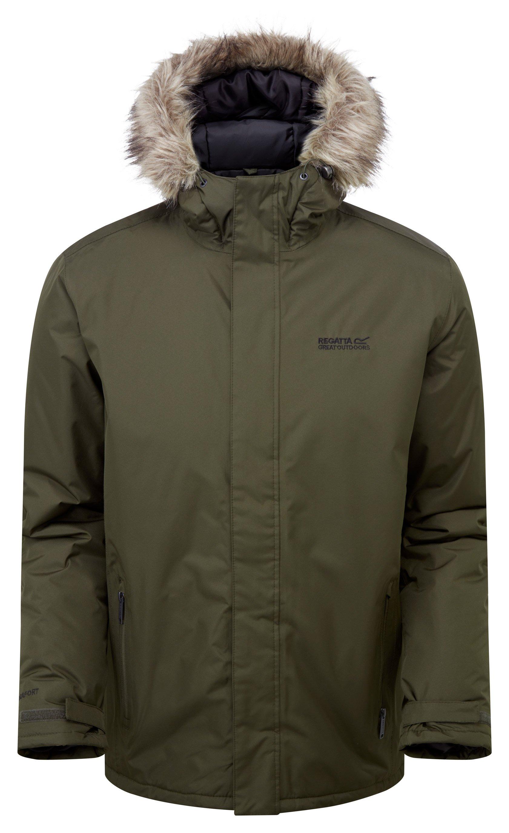 Image of Regatta Men's Kayson Waterproof Jacket, Khaki/JACKET