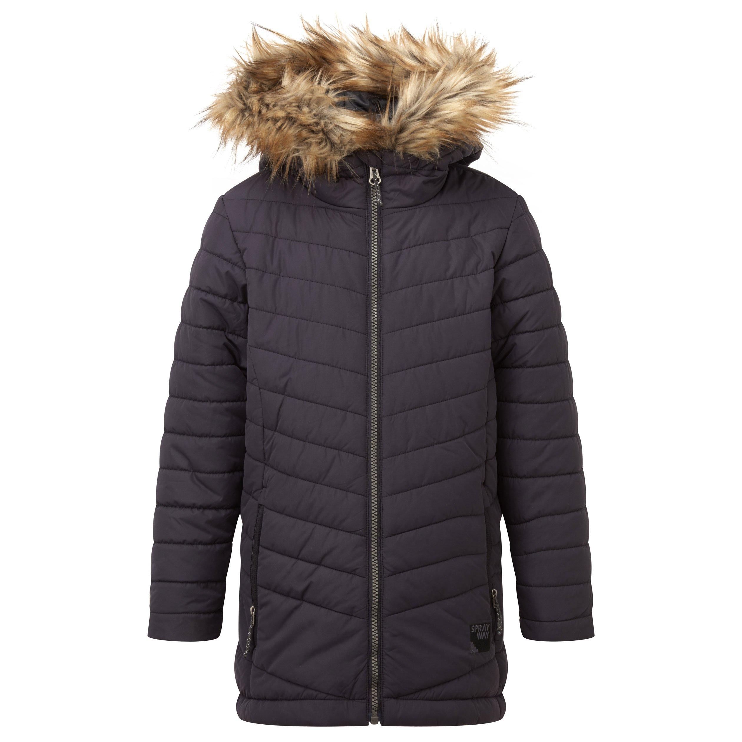 Image of Sprayway Kids' Junior Coco Insulated Jacket, BLK/BLK