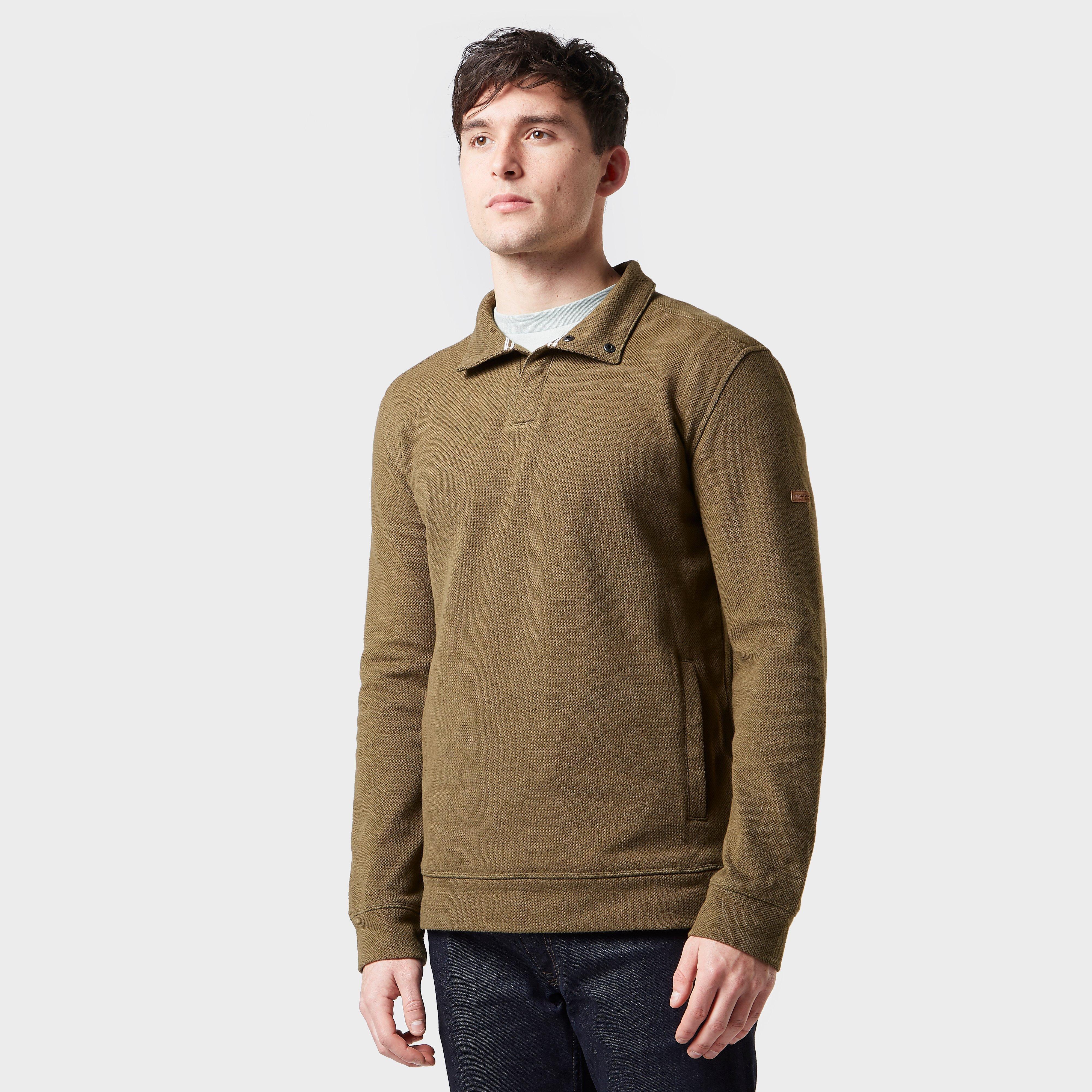 Image of Regatta Men's Theon Button Up Fleece, Khaki/Khaki