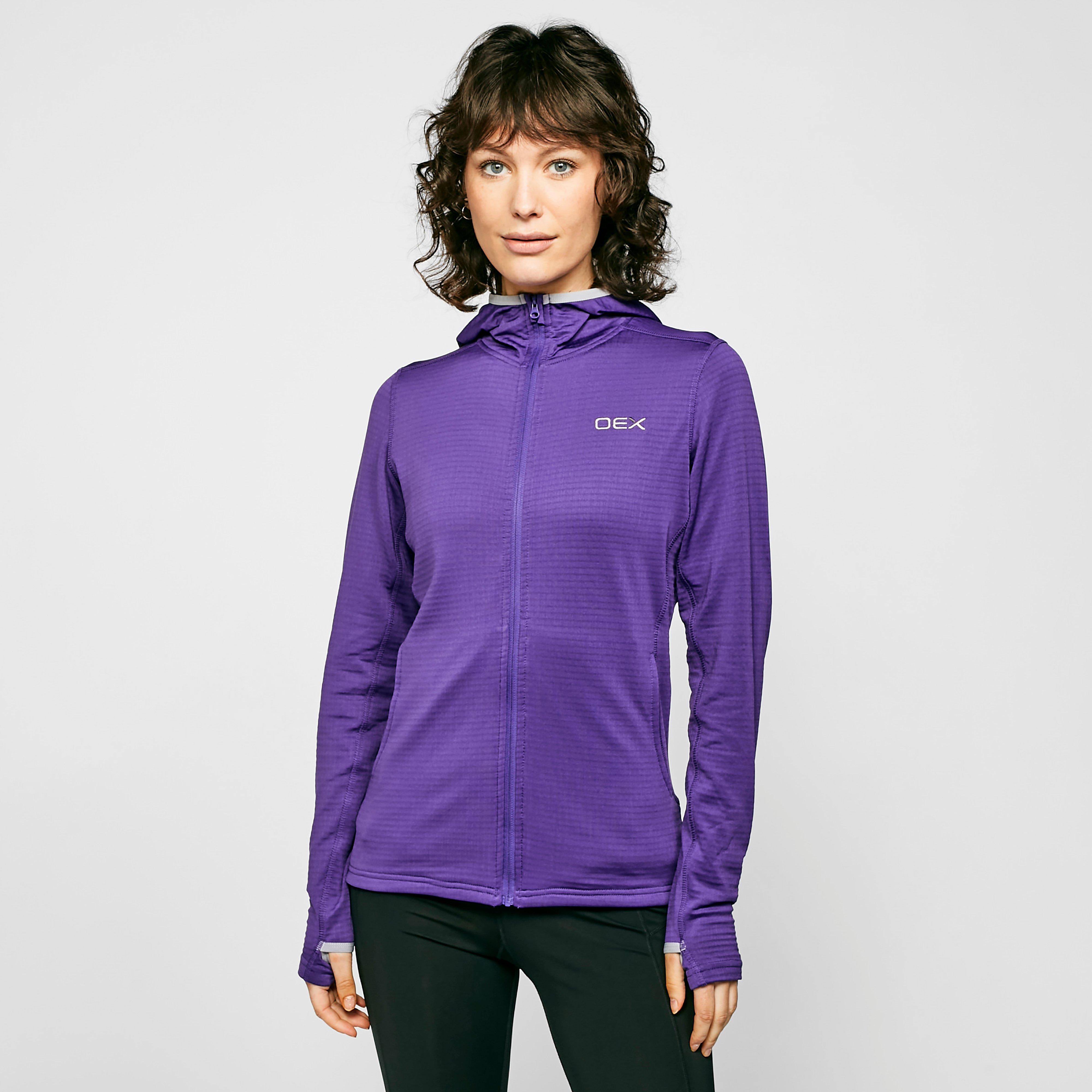 Image of OEX Women's Flint Midlayer Jacket, Purple/PUR