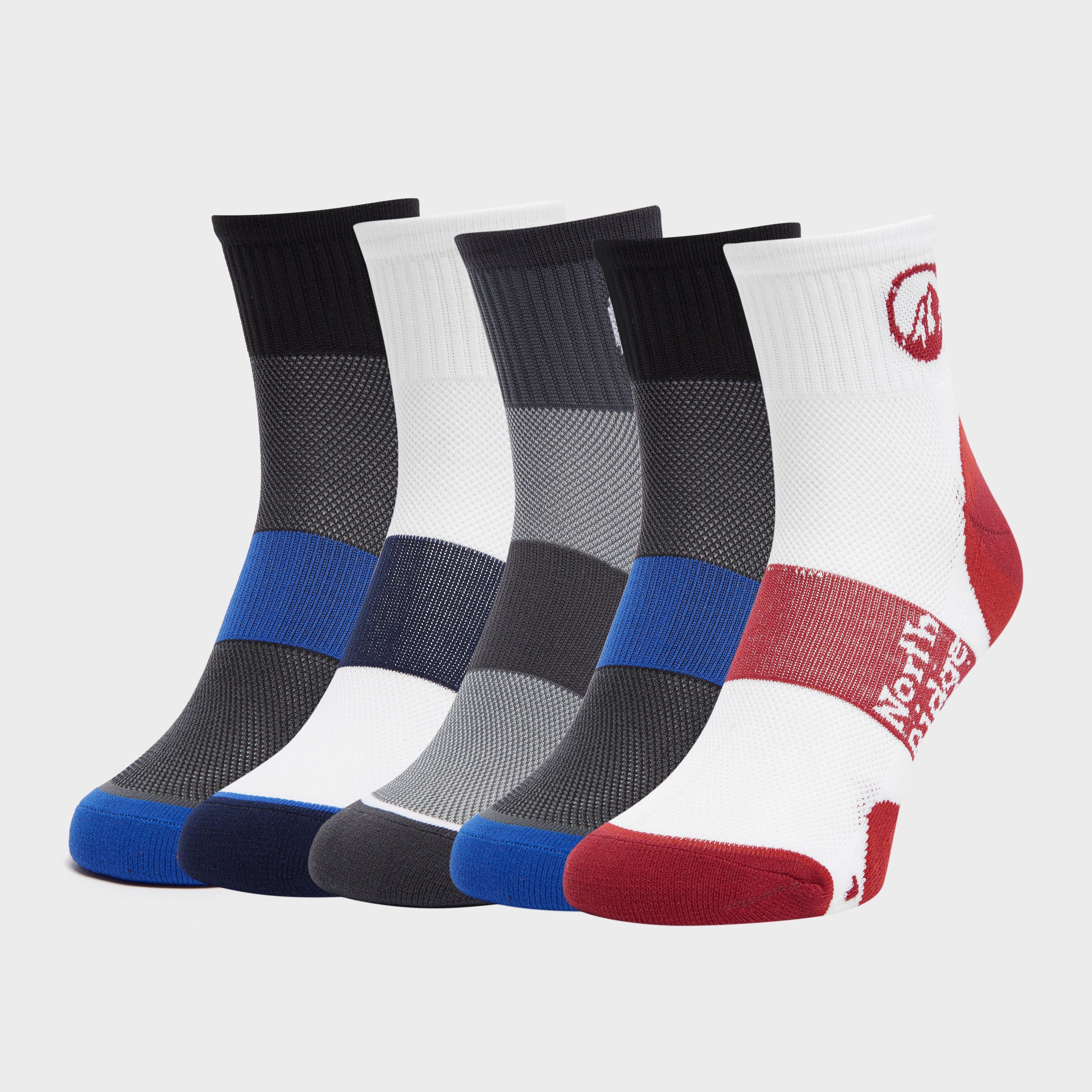 Image of North Ridge Men's Road Running Socks (5 pack), MUL/MUL