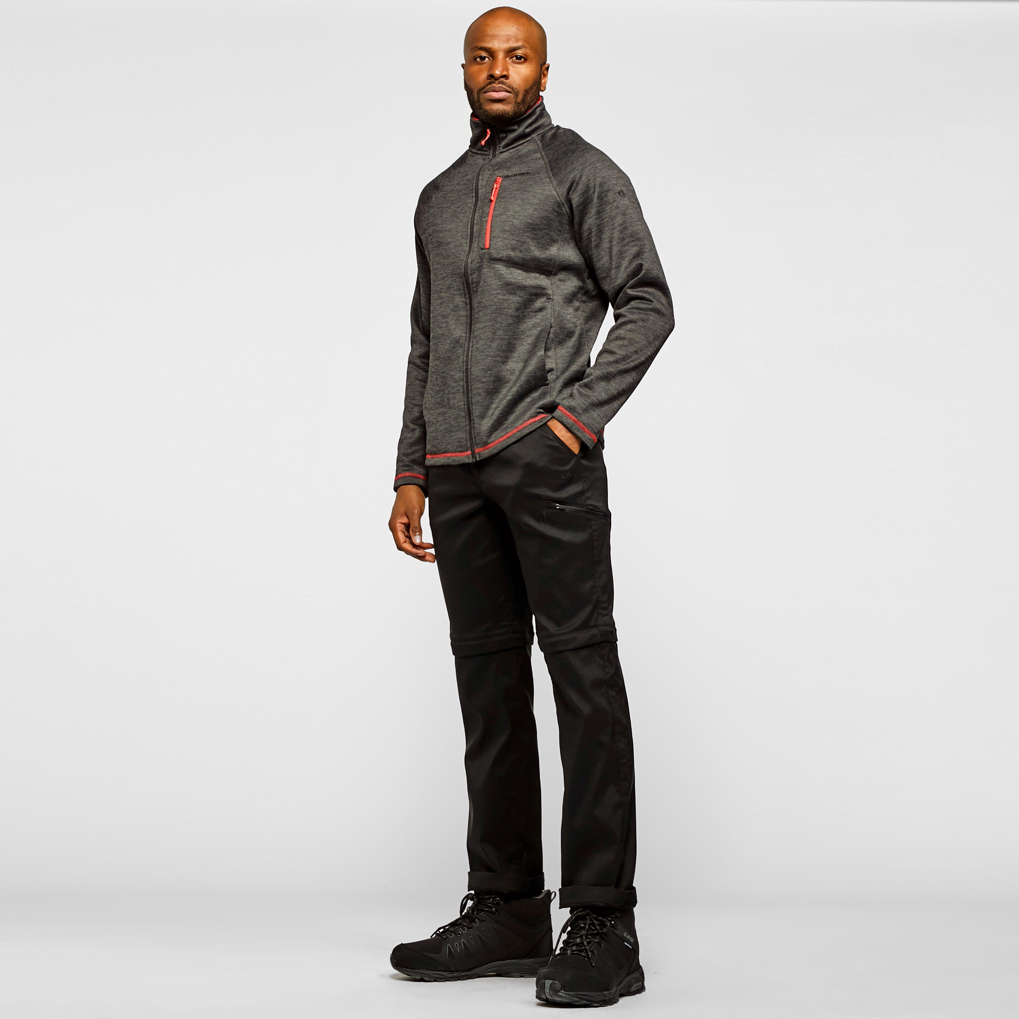 Image of Craghoppers Men's Kiwi Pro Convertible Trousers, Black/BLK