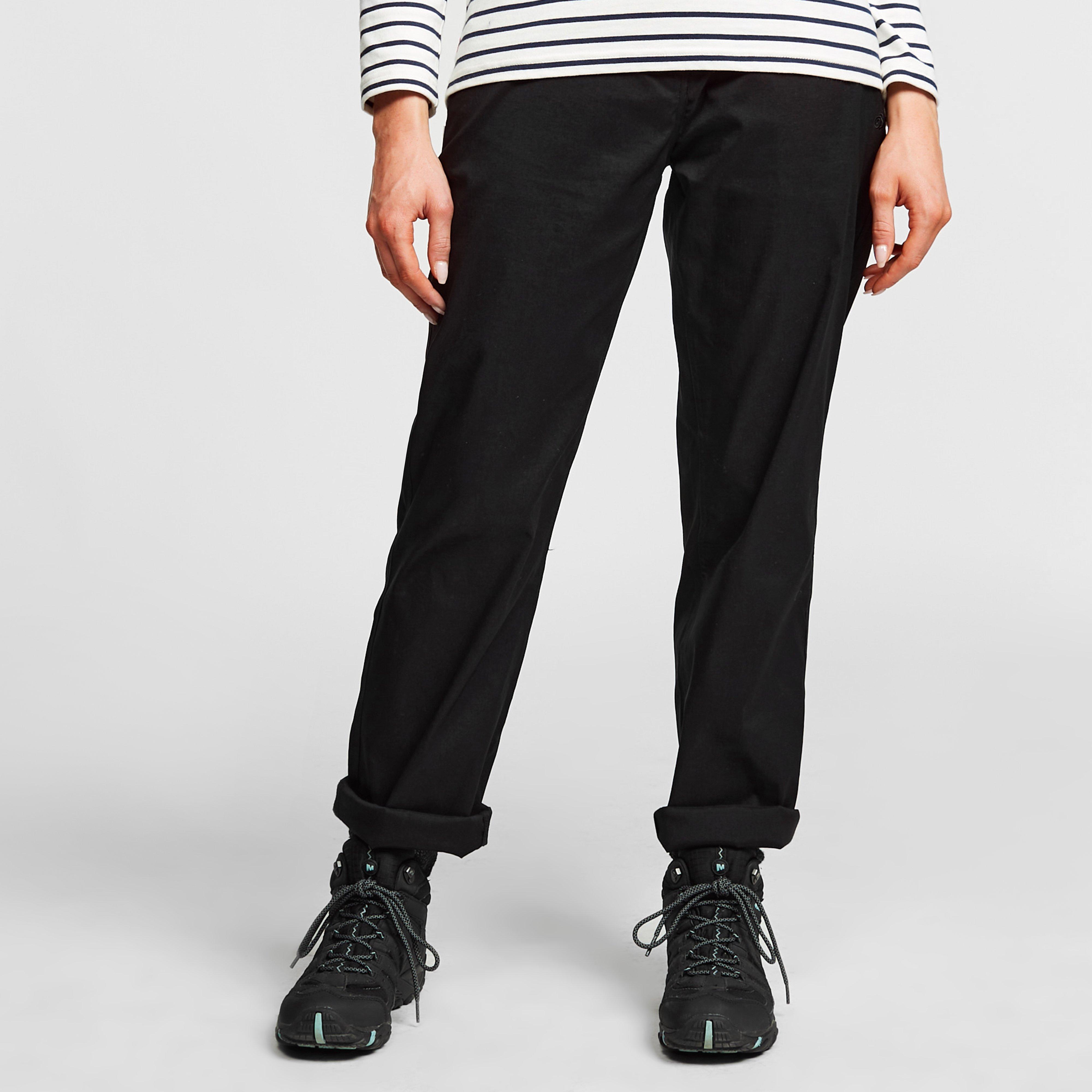 Image of Craghoppers Women's Kiwi Pro Stretch Trousers (long), Black/Black