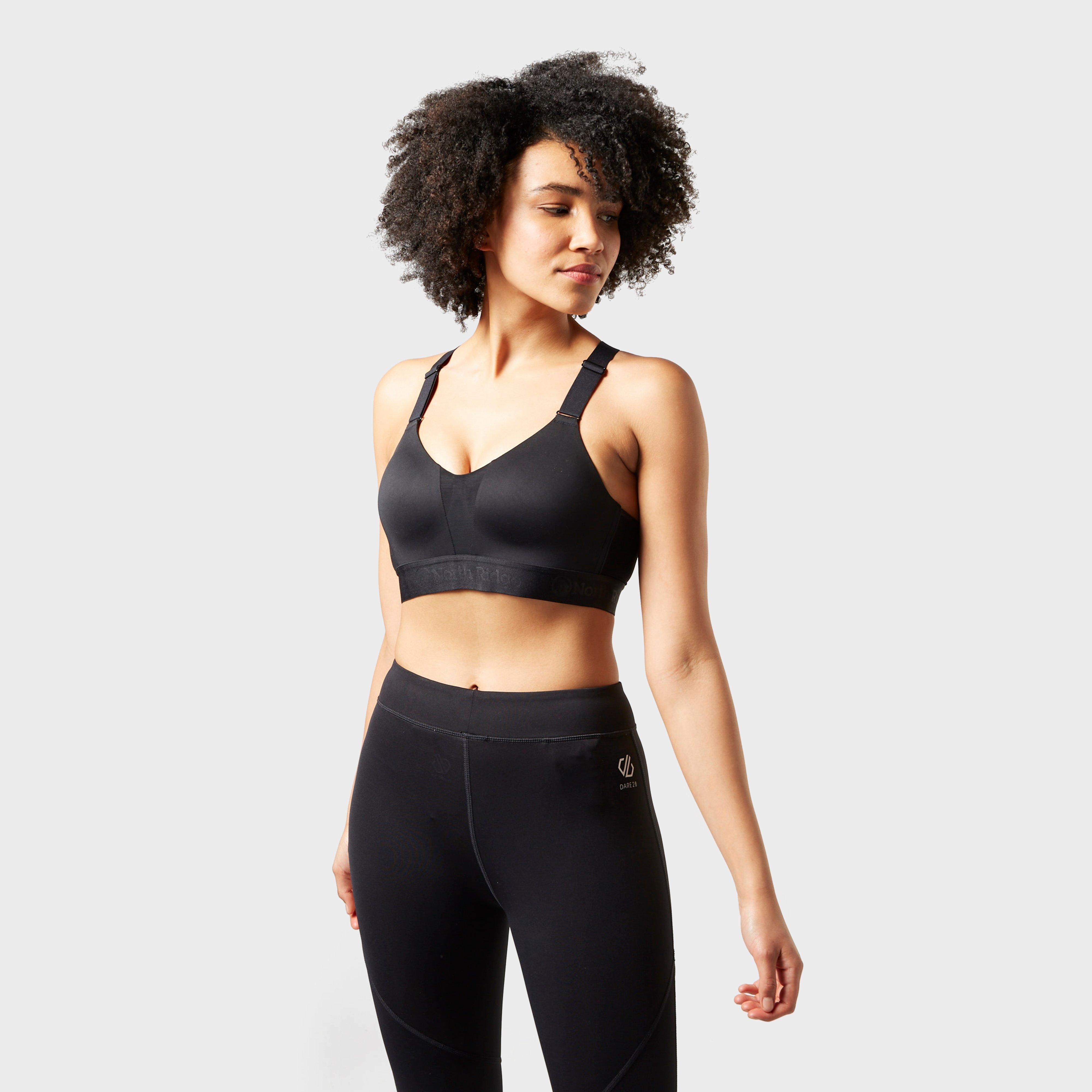 Image of North Ridge Women's Mid Impact Sports Bra, Black/BLK