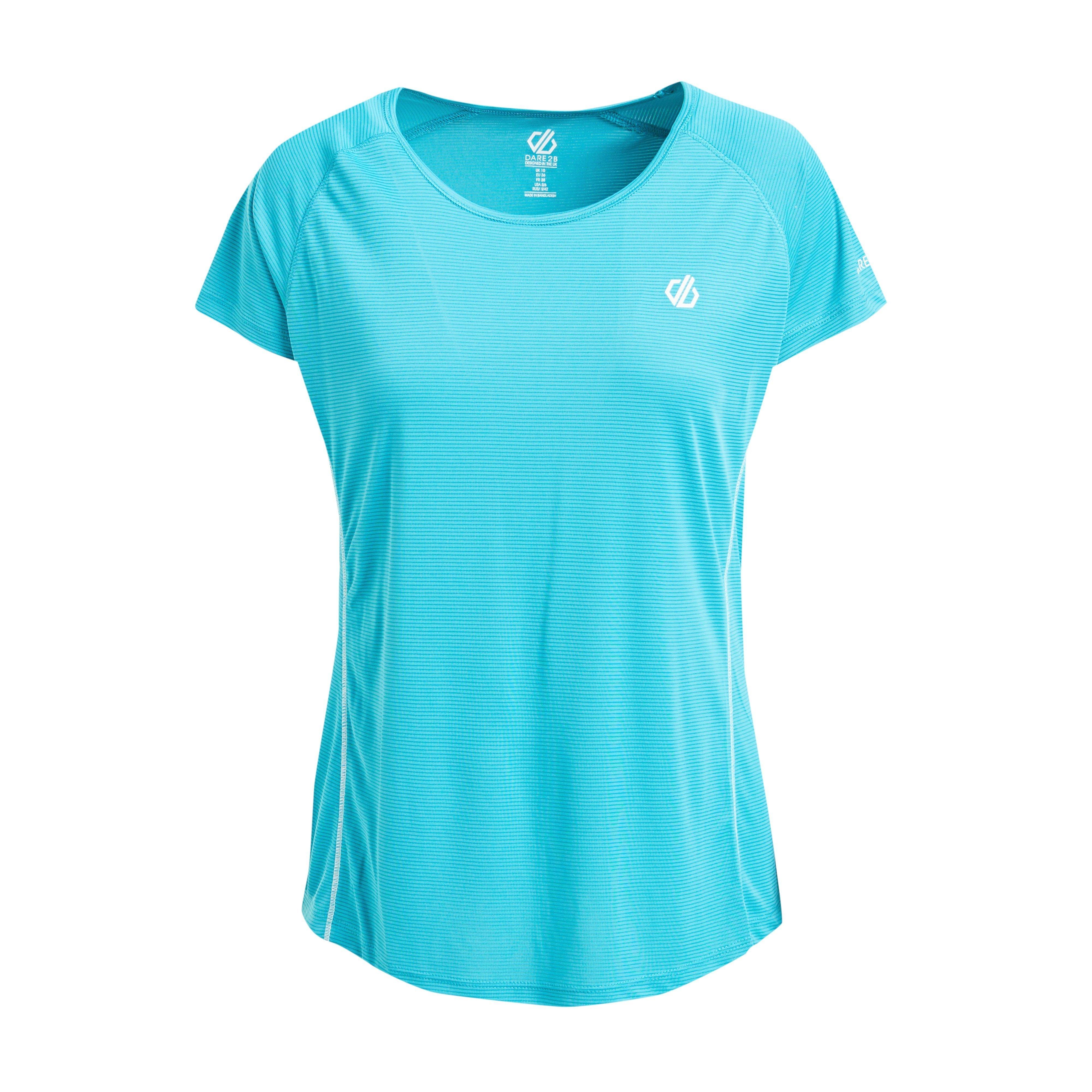 Image of Dare B Women's Corral Quick Drying T-Shirt, Blue/BLU