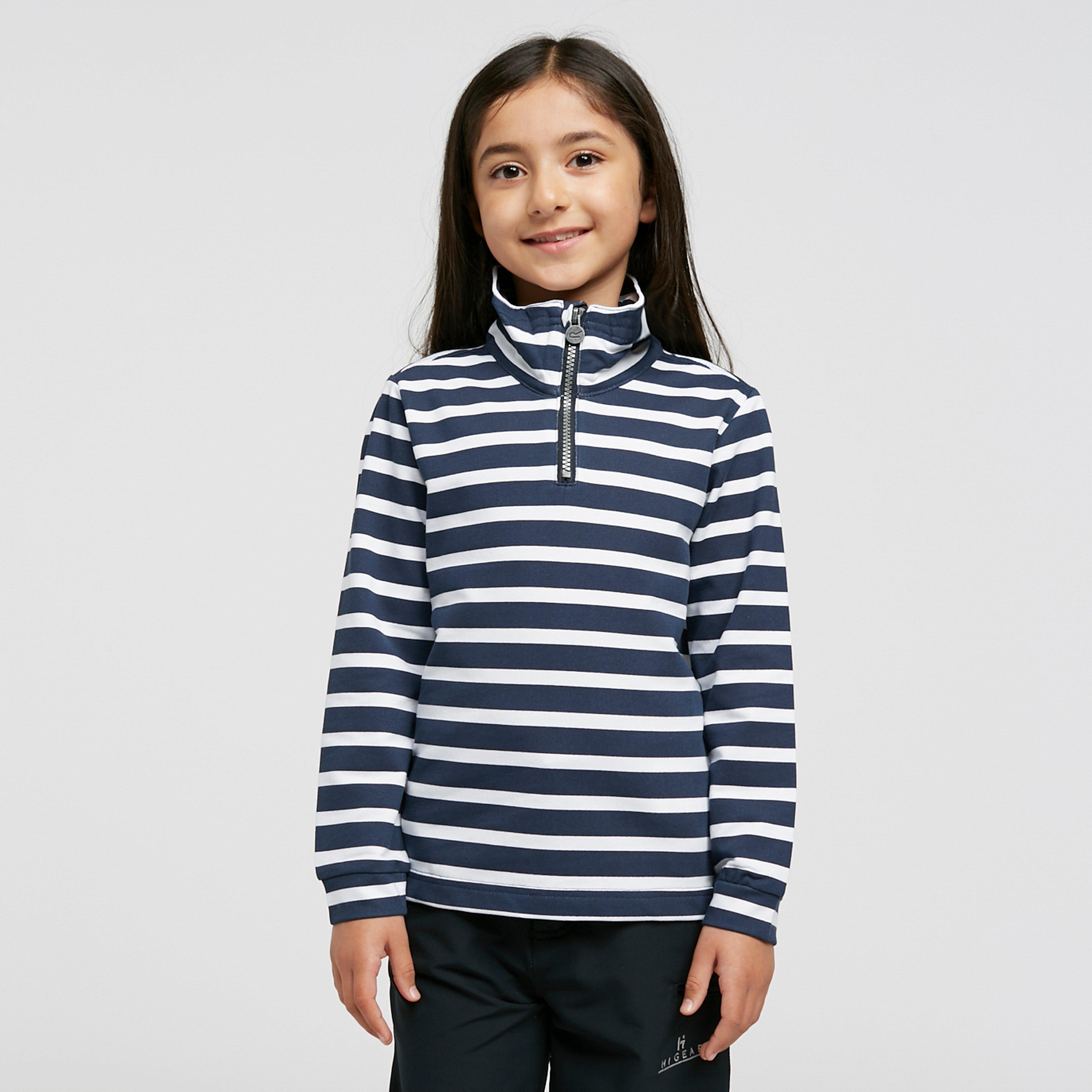 Image of Regatta Kids' Benji Half Zip Fleece, Navy Blue/NVY