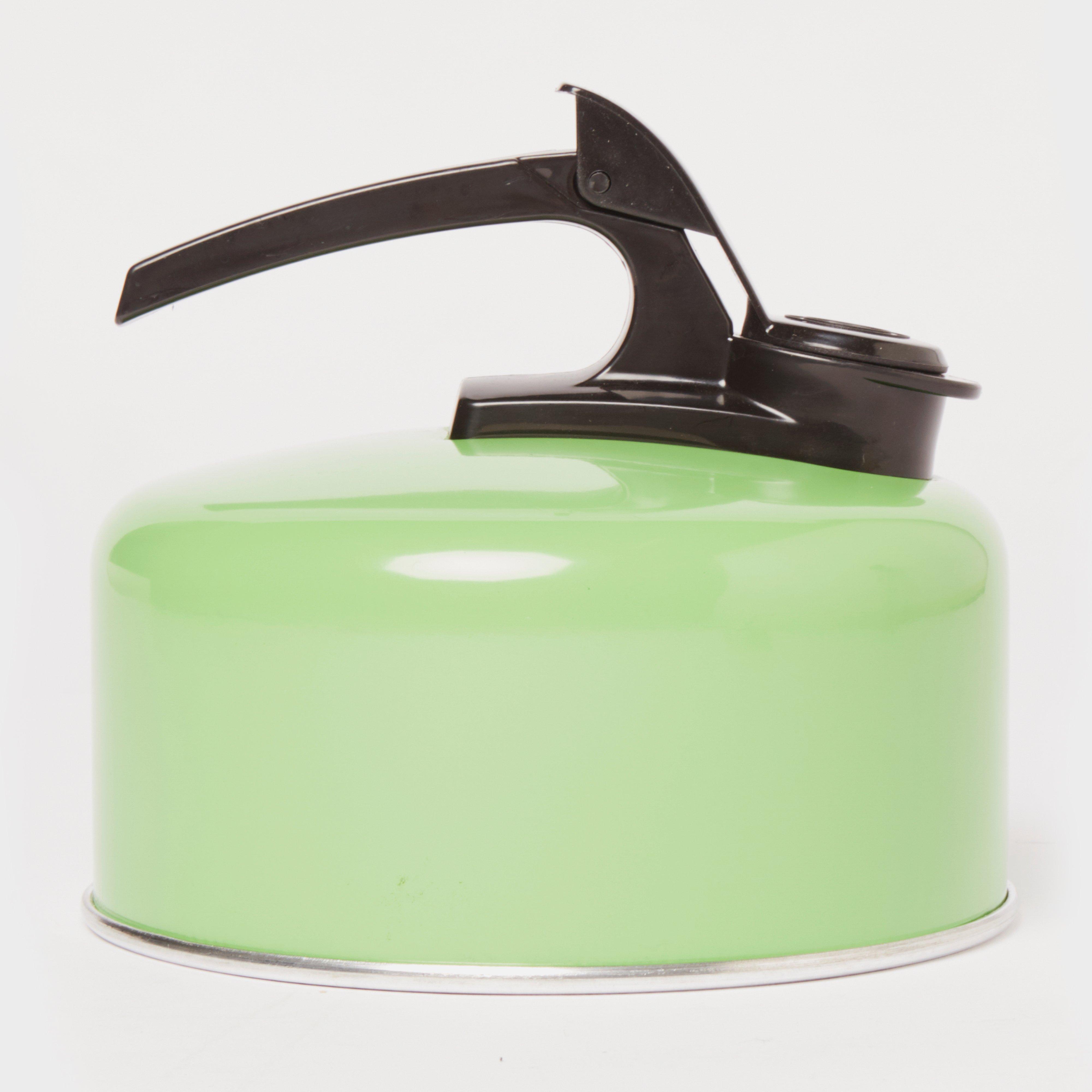 Image of HI-GEAR Aluminium Whistling Kettle (2 Litre), Green