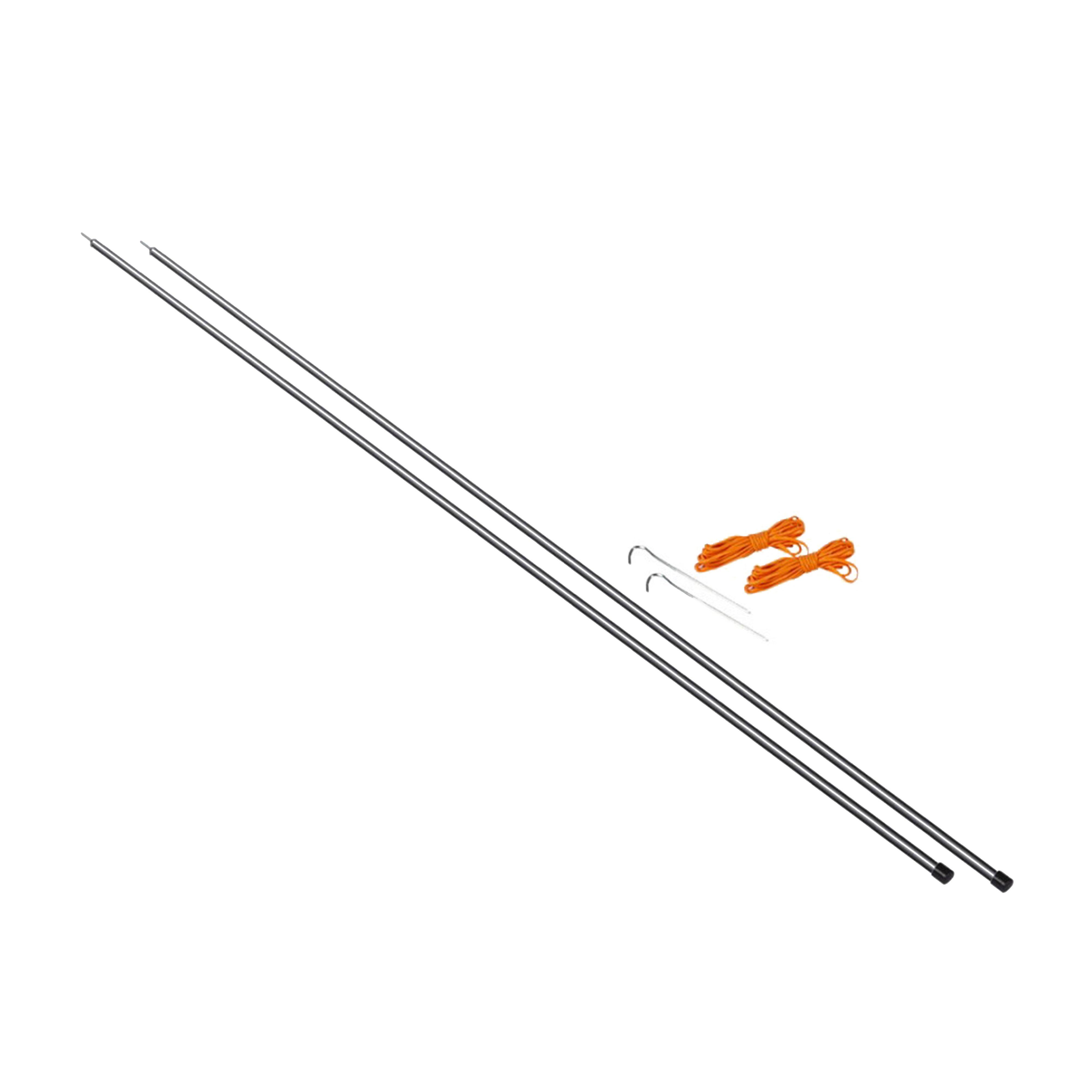 Vango Fibreglass King Poles Black | 