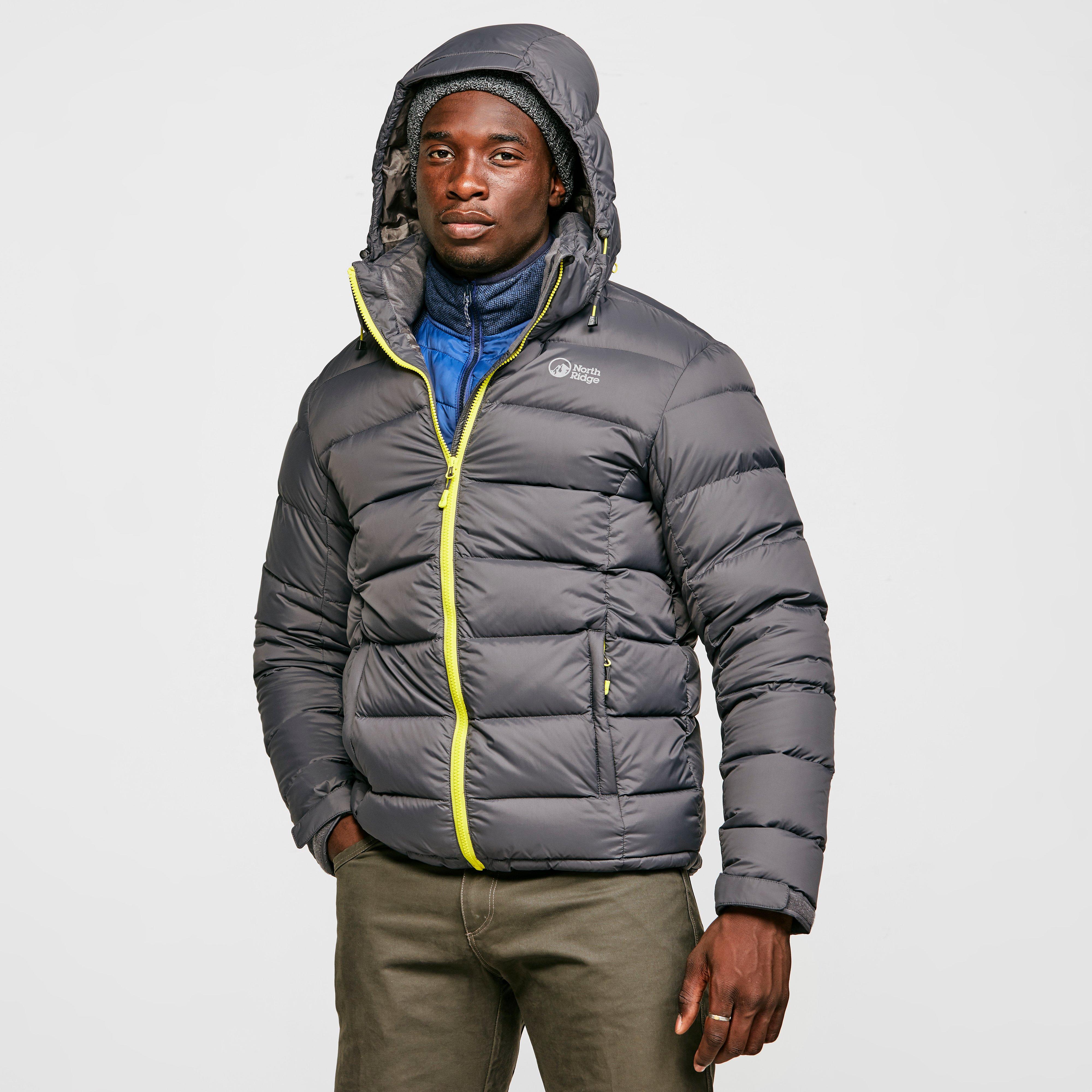 Image of North Ridge Men's Tech Down Jacket, GREY/GREY