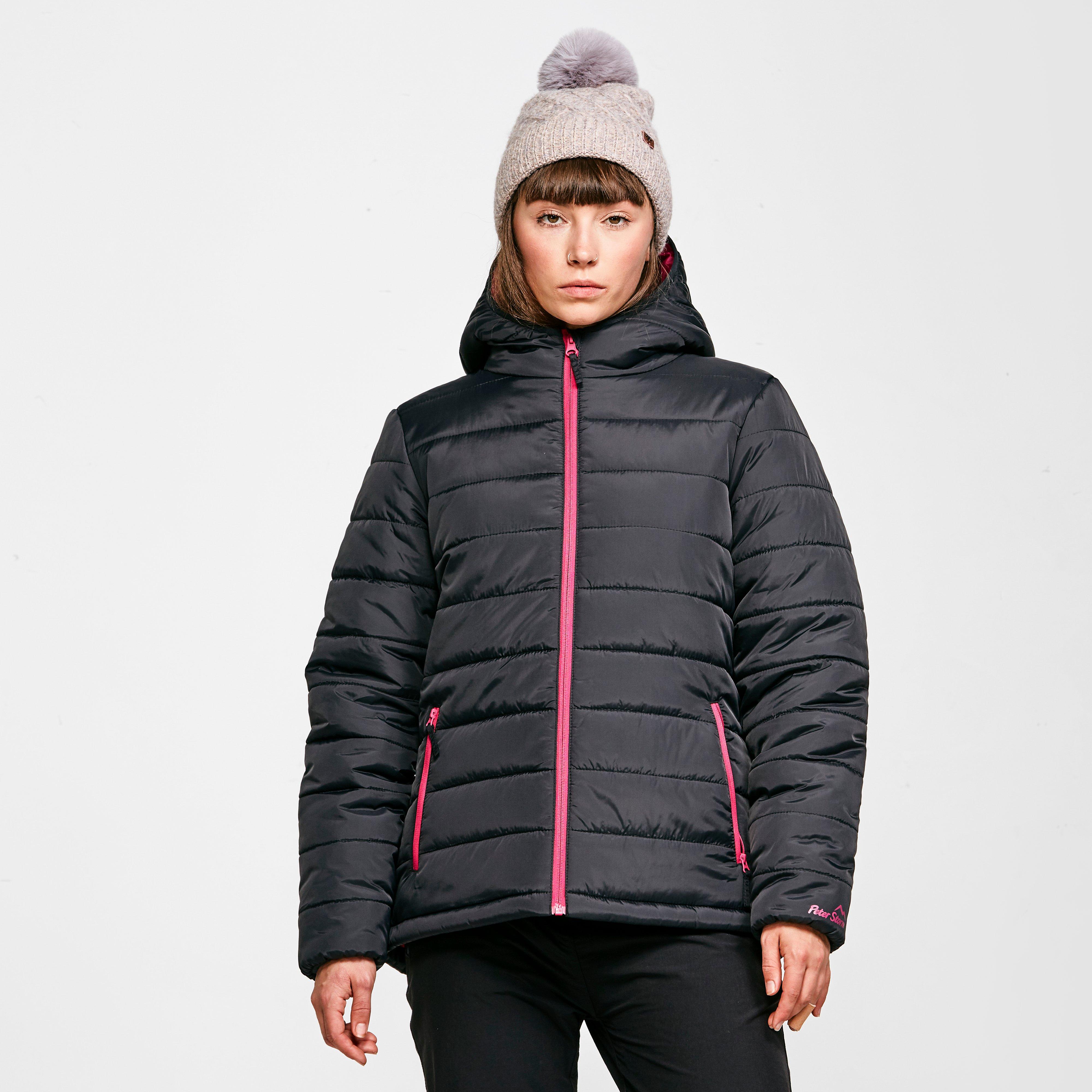 Image of Peter Storm Women's Blisco Hooded Jacket, BLACK/PINK