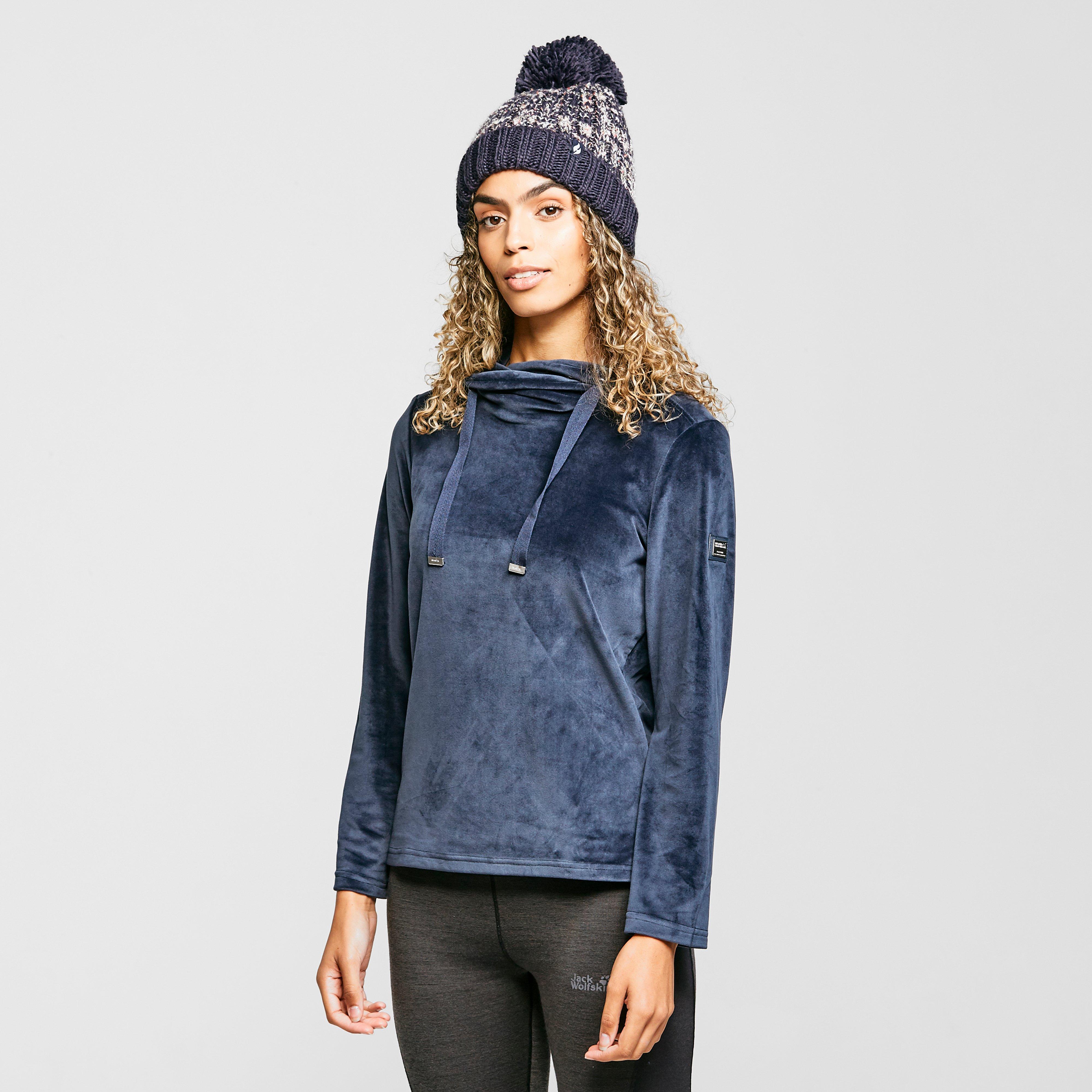 Image of Regatta Women's Hannelore Overhead Fluffy Fleece, NAVY/NAVY