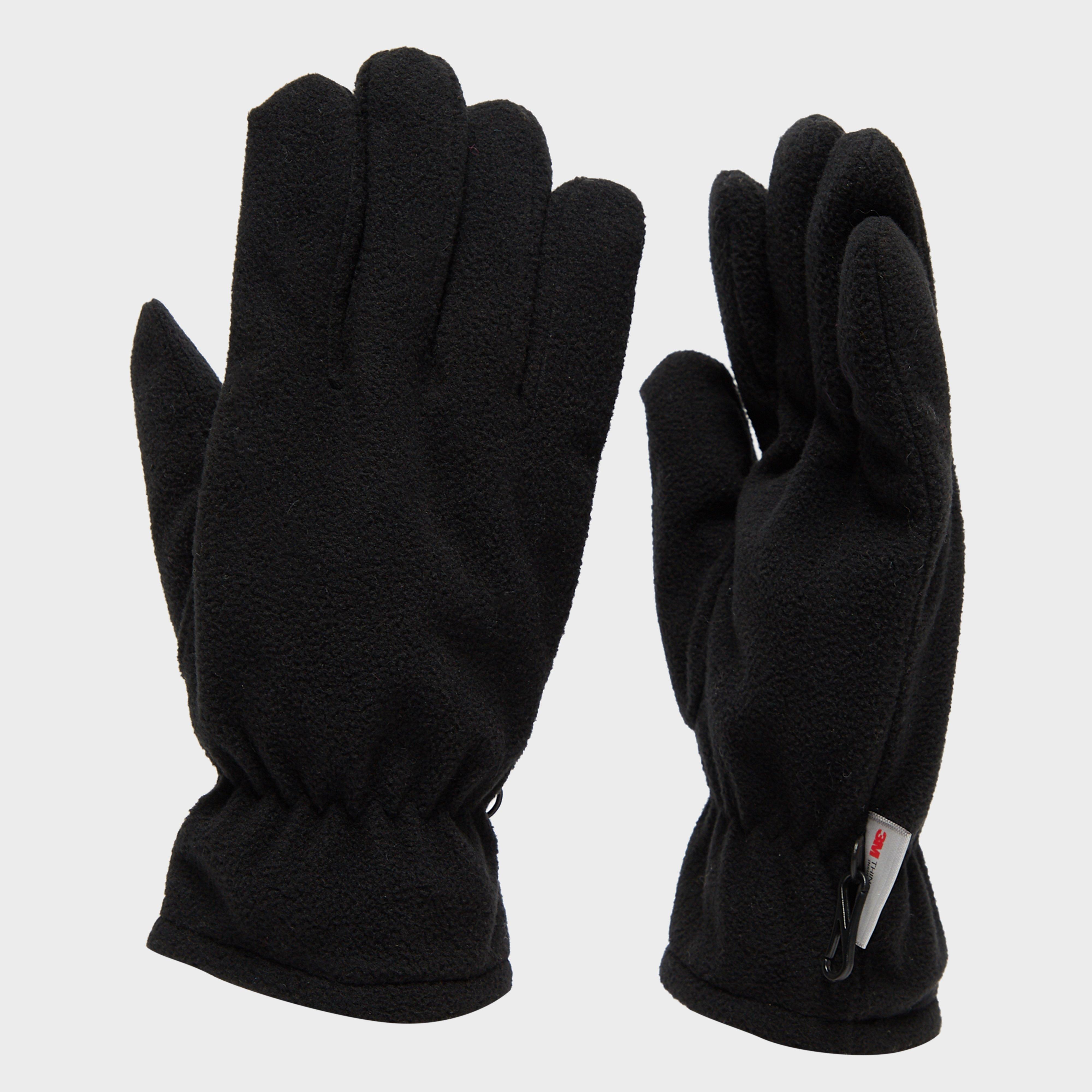 Image of Peter Storm Men's Waterproof Thinsulate Gloves, BLACK/BLACK