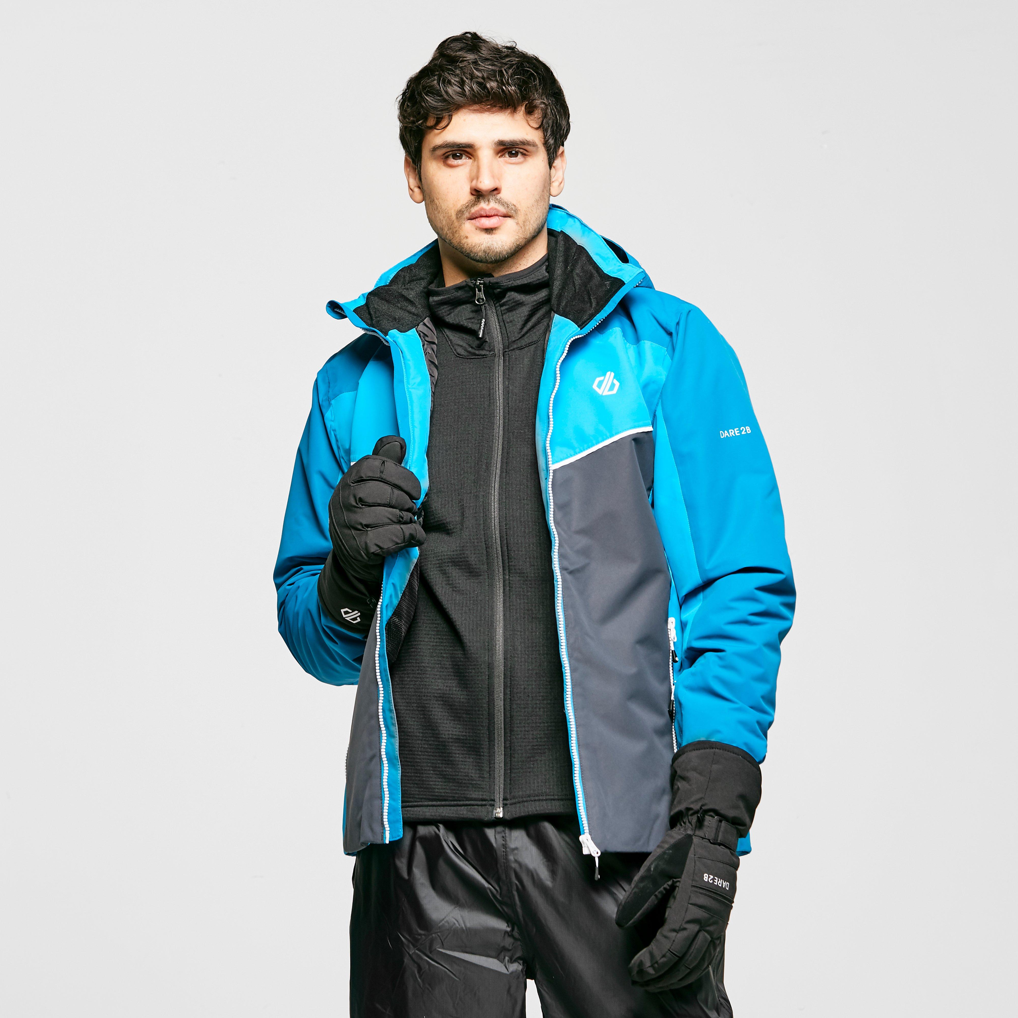 Image of Dare 2B Men's Observe Waterproof Insulated Ski Jacket, Blue/Blue