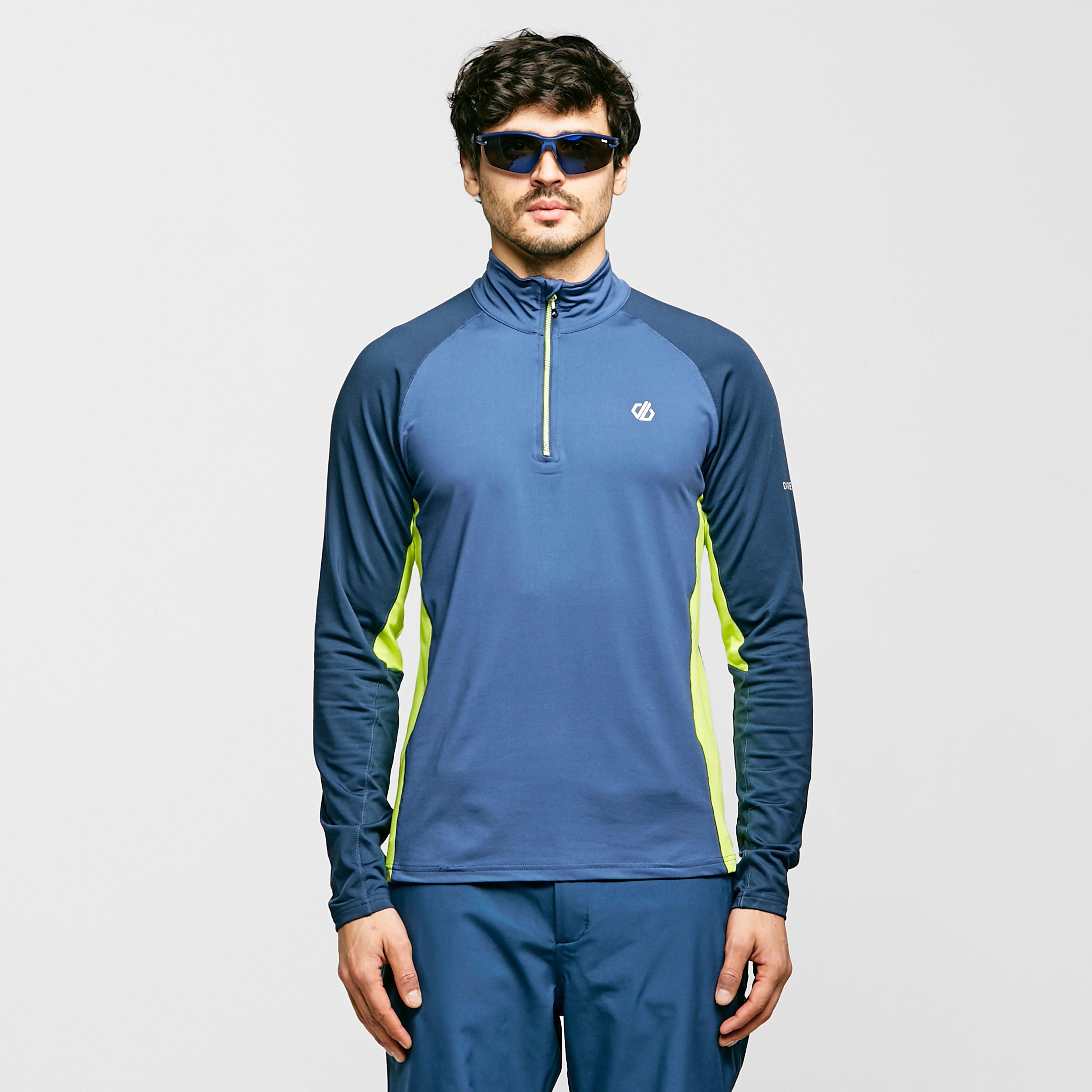 Image of Dare 2B Men's Interfused II Half Zip Midlayer, Blue/Blue