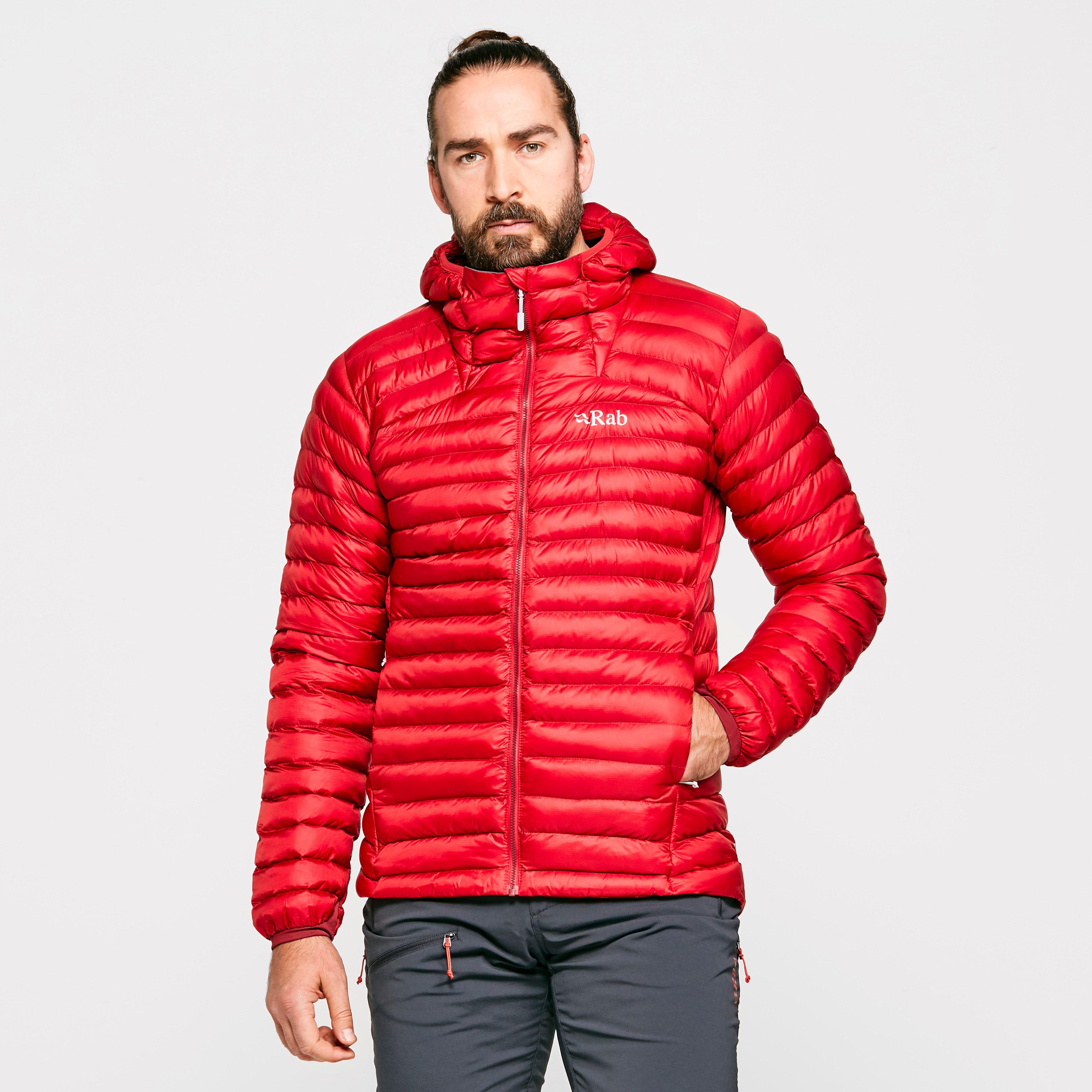 Image of Rab Men's Cirrus Alpine Jacket, Red/Red