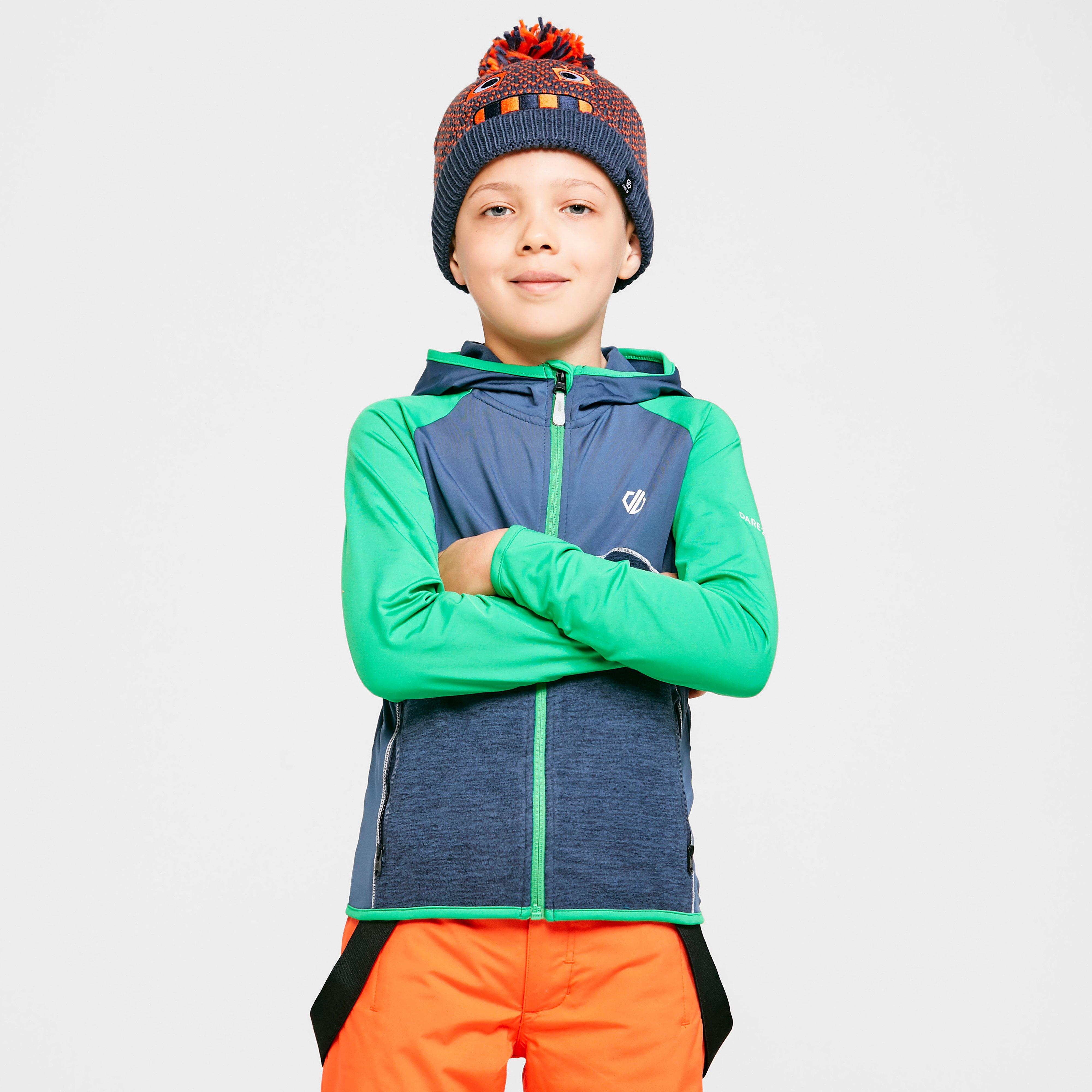 Image of Dare 2B Kids' Hasty Insulated Jacket Hoodie, Green/GRN