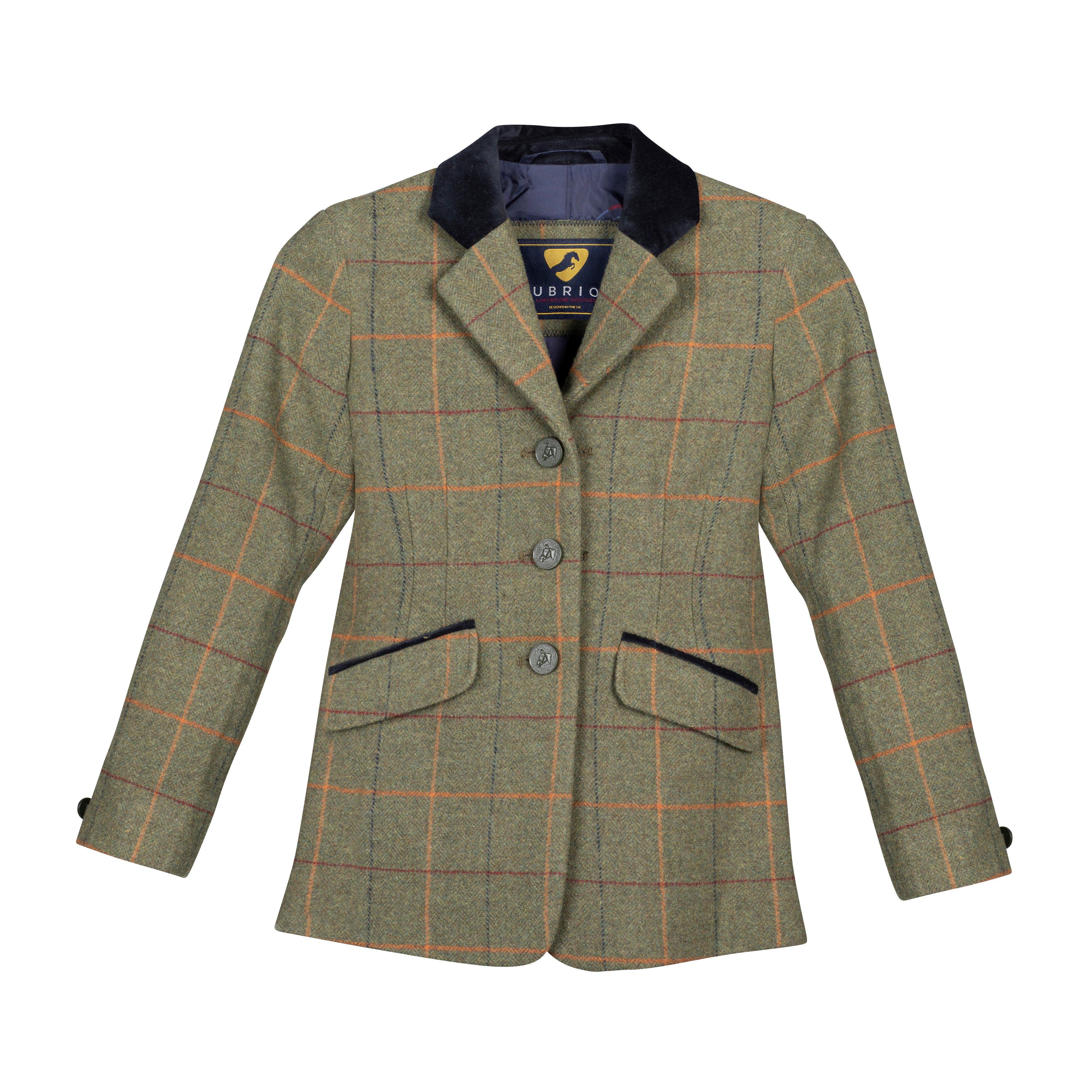 Childs Saratoga Tweed Jacket Red/Yellow/Blue Check