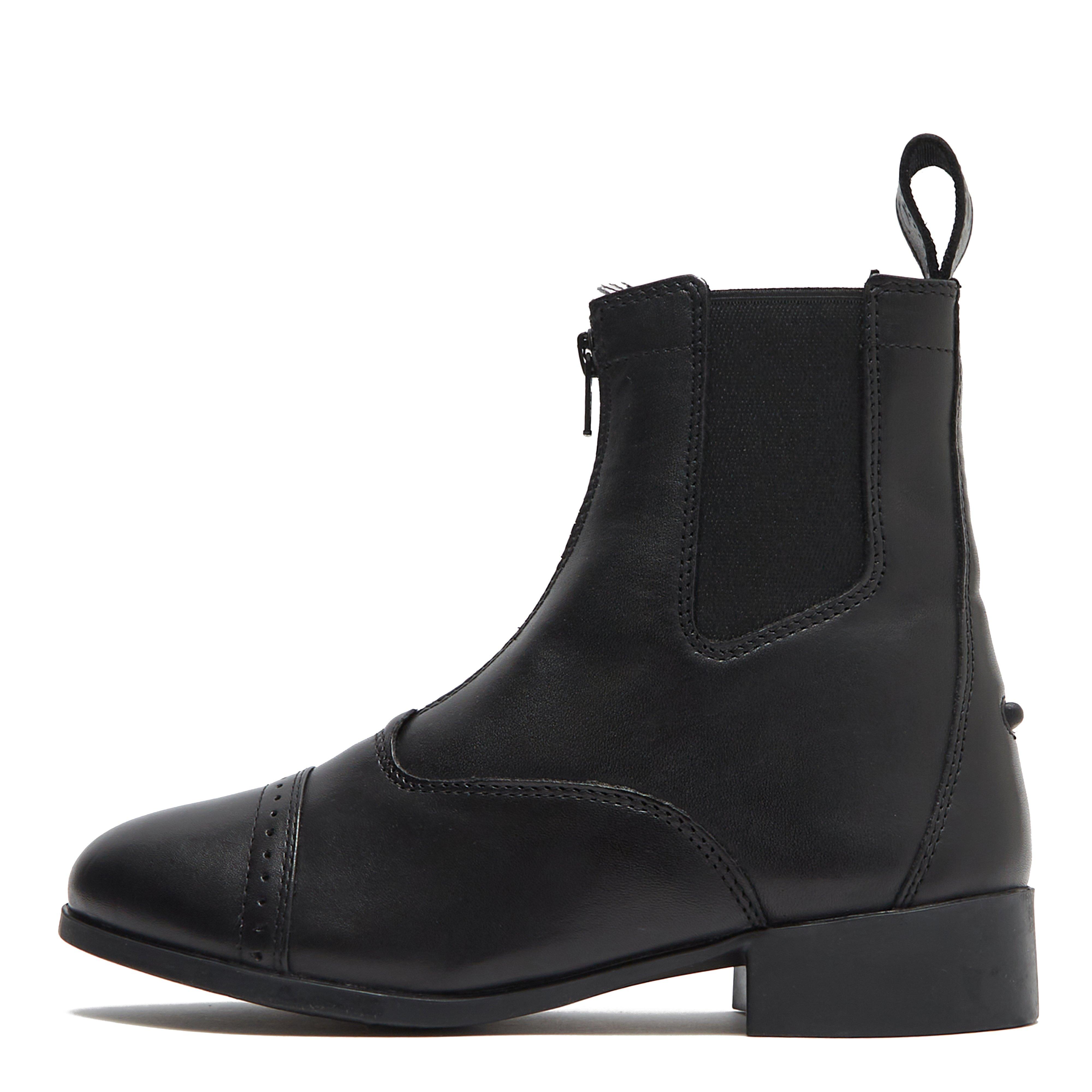 Womens Elevation Zip Boots II Black