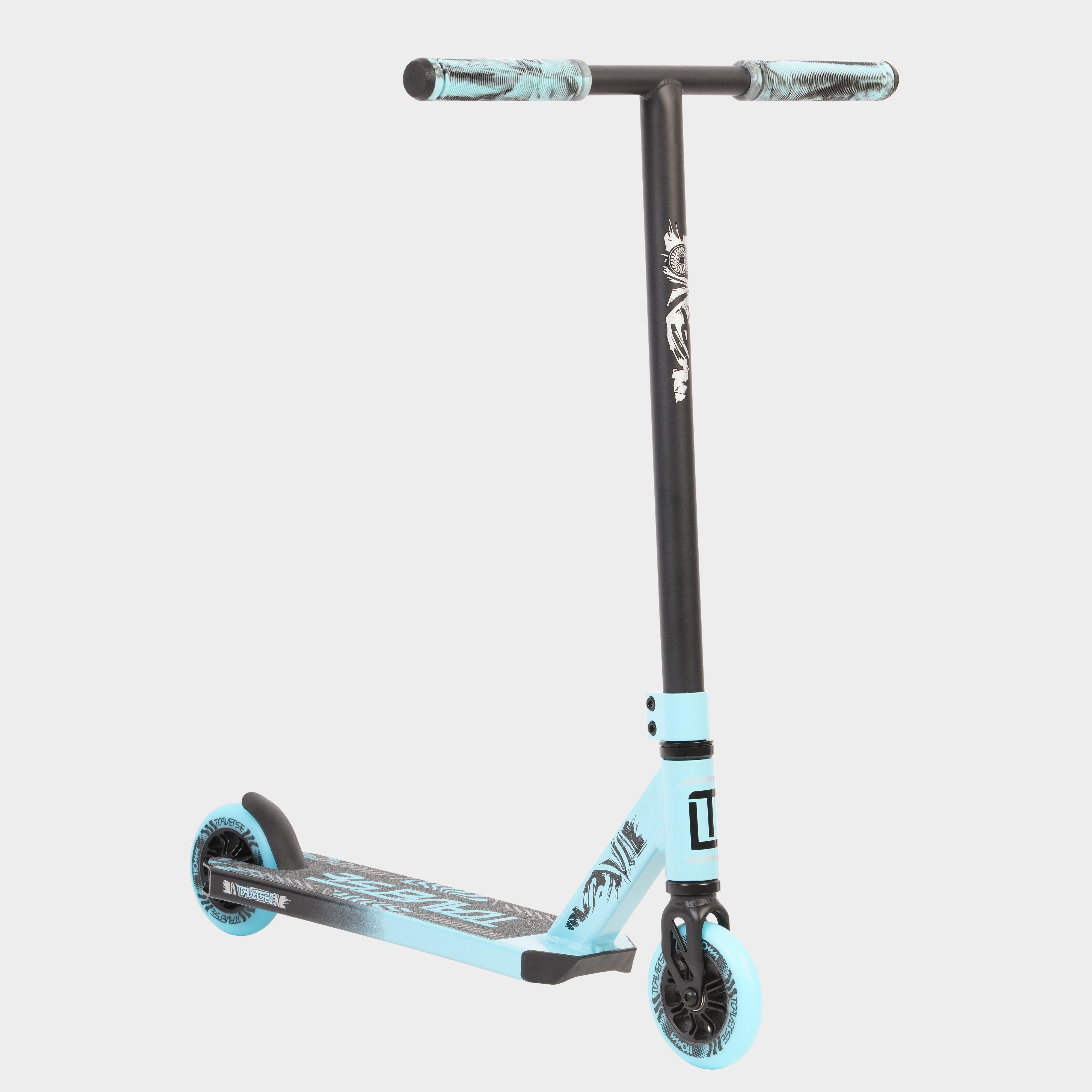 Image of TRAVERSE Mini Glow in the Dark Stunt Scooter, Blue