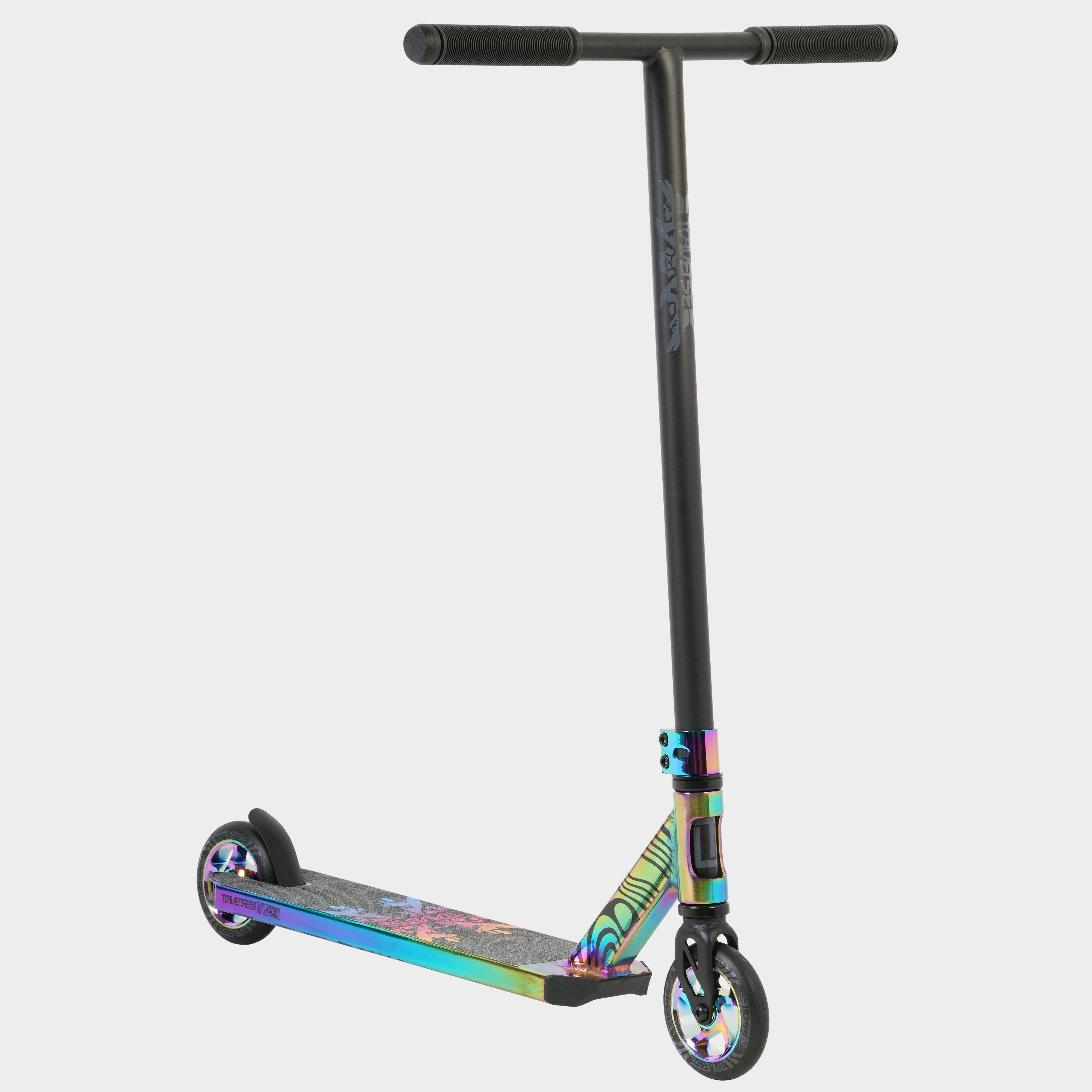 Image of TRAVERSE LV2 Neo Chrome Stunt Scooter, Black