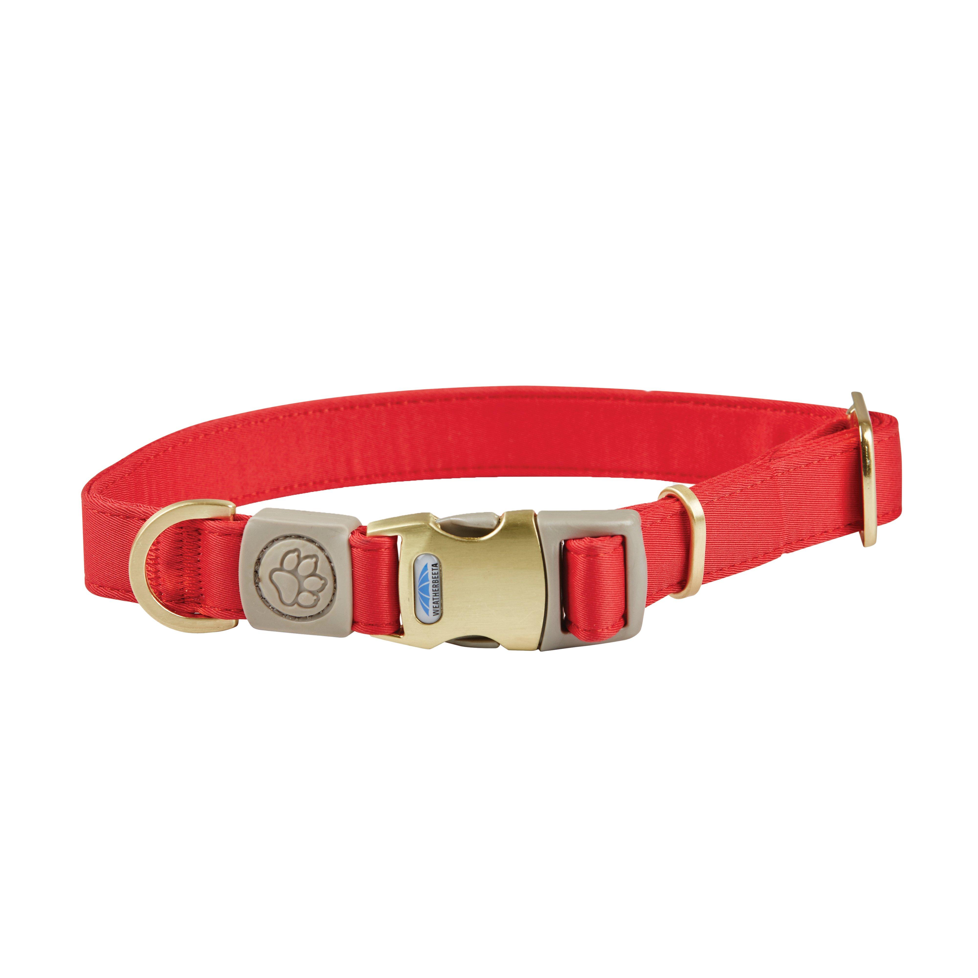 Elegance Dog Collar Red Medium