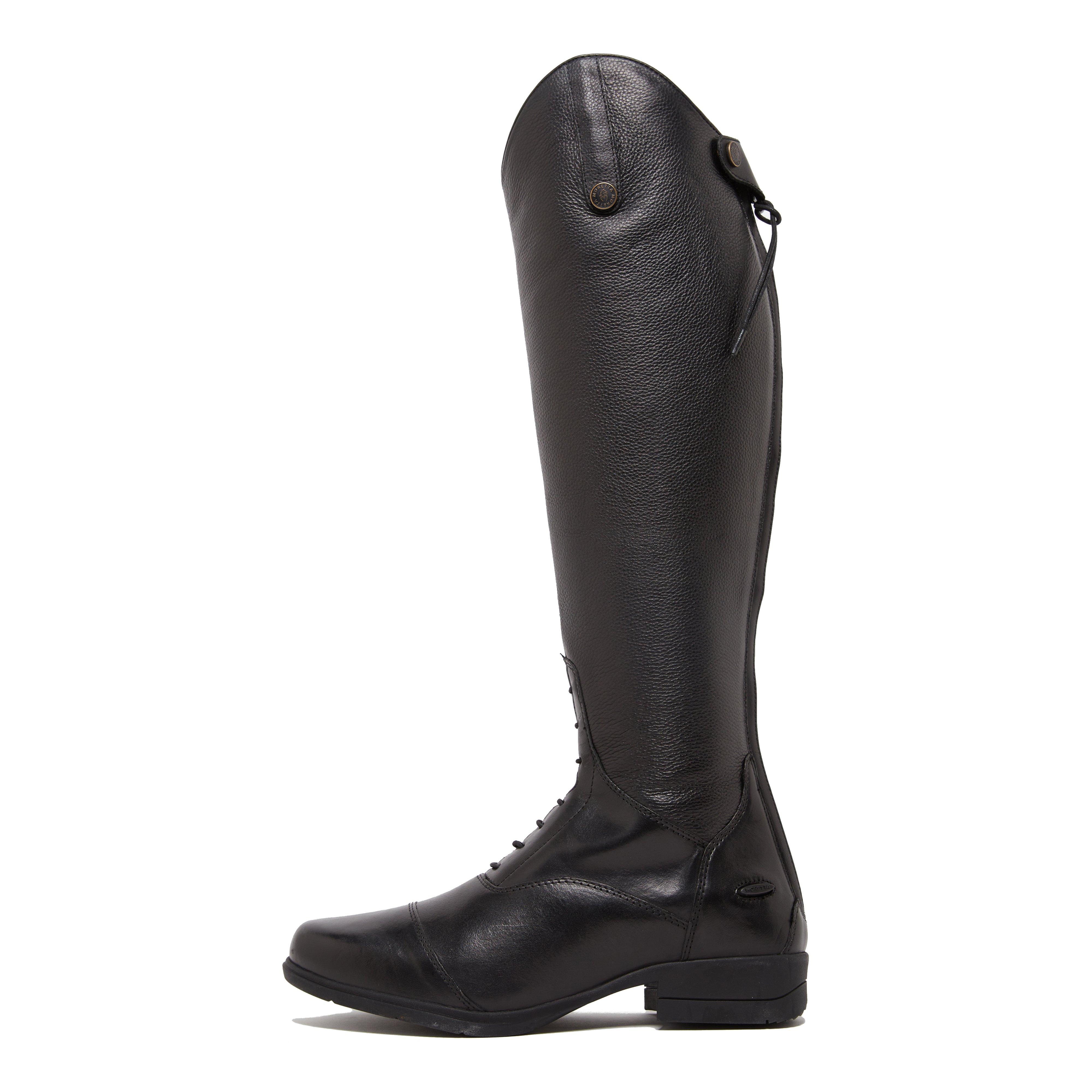 Mens Gianna Riding Boots Black