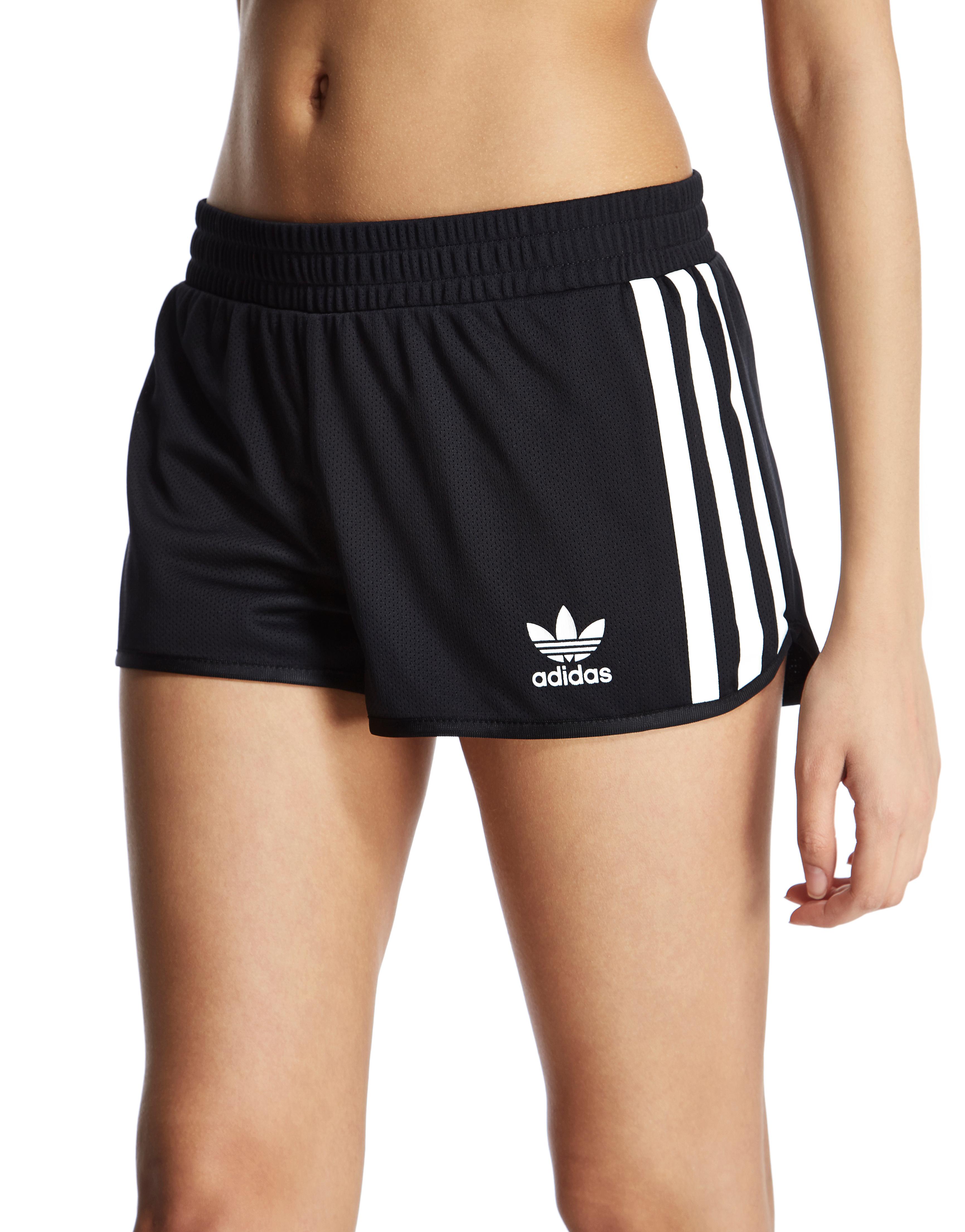 Where can I buy these Adidas originals 3 stripe booty shorts? #