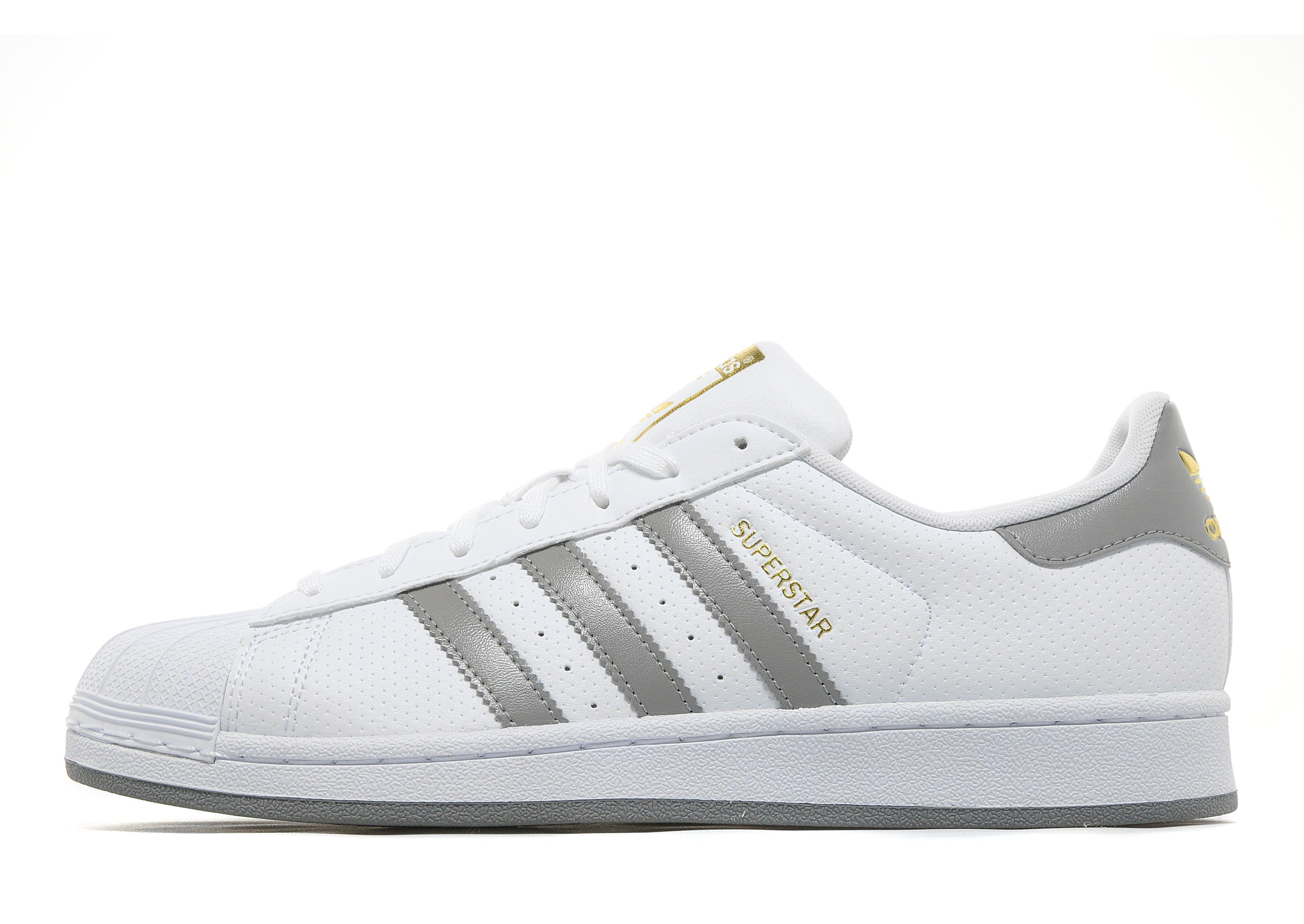 adidas superstar white grey stripes adidas superstar white grey stripes