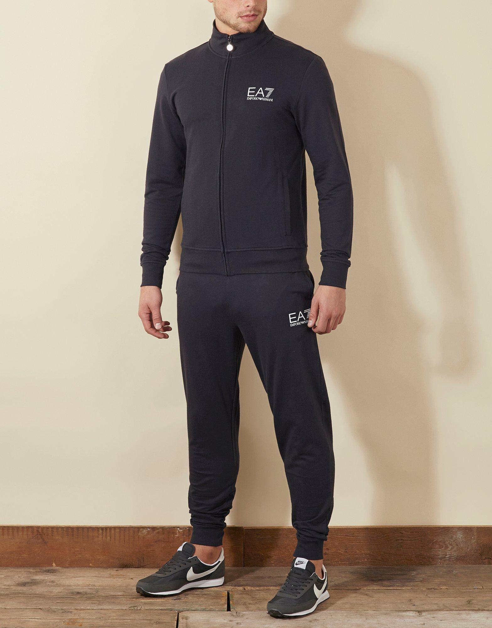 grey armani tracksuit mens