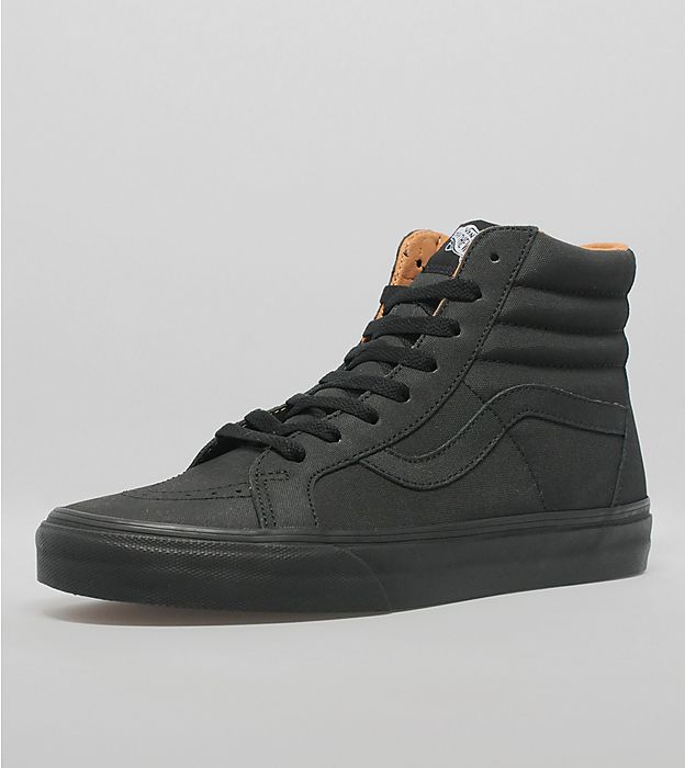 all black vans old skool hi all black vans old skool hi