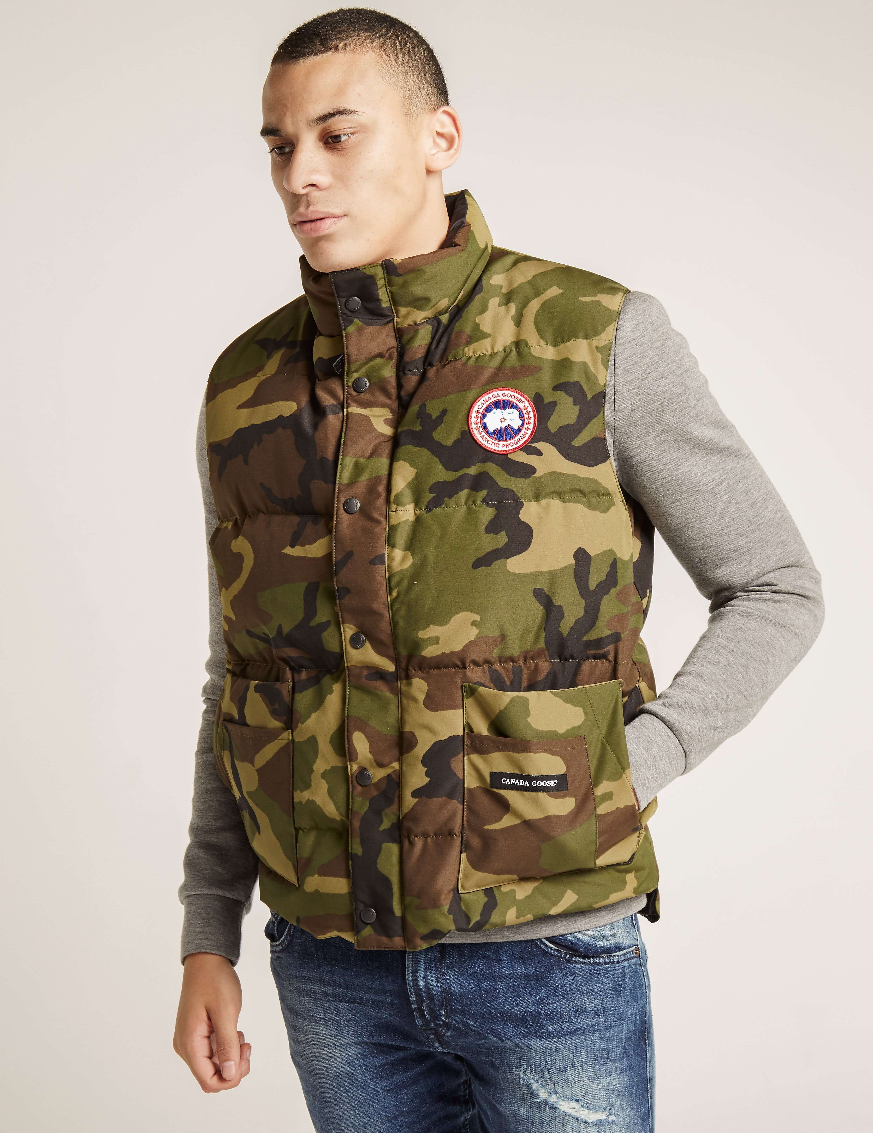 buy canada goose women freestyle vest brown