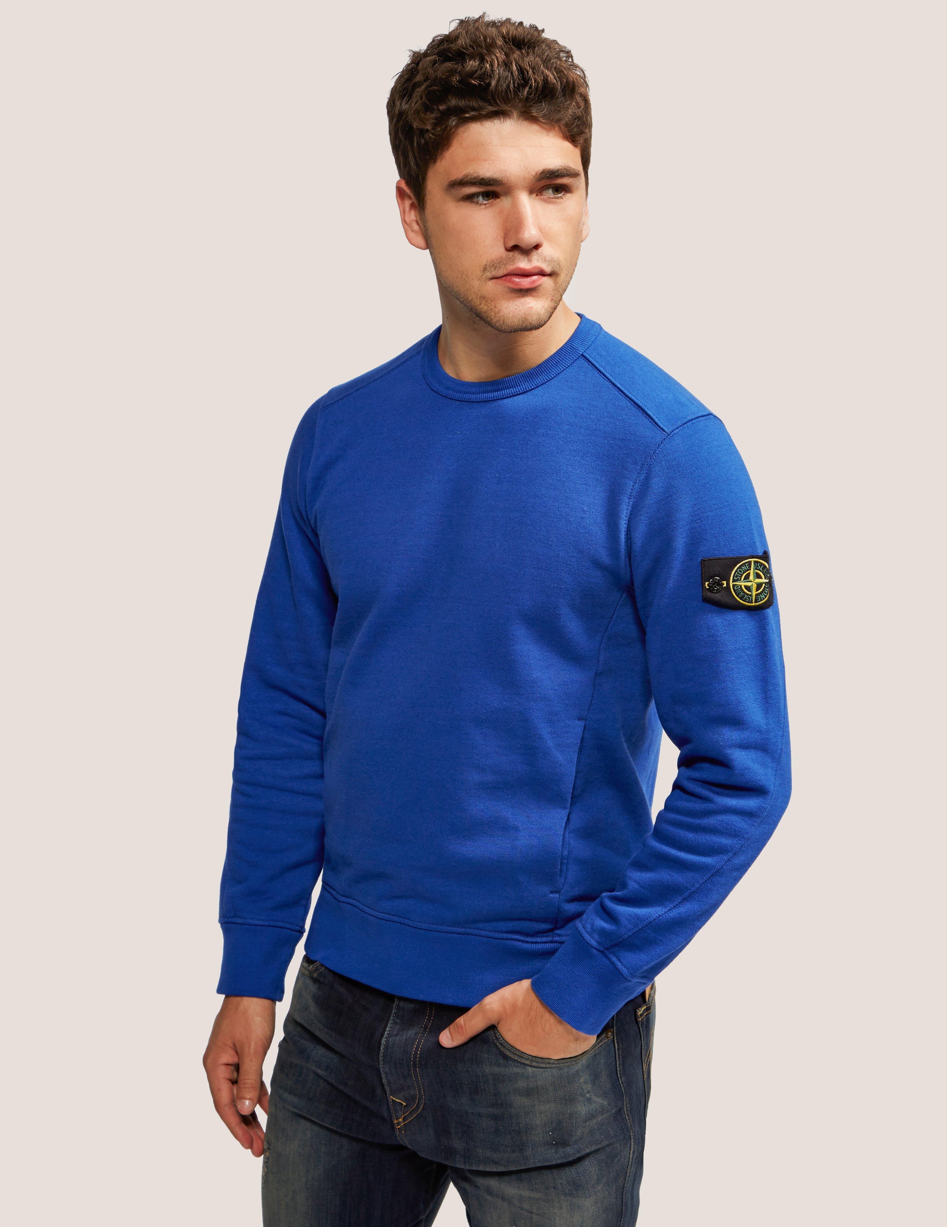 stone island hoodie blue - Garden House Lazzerini