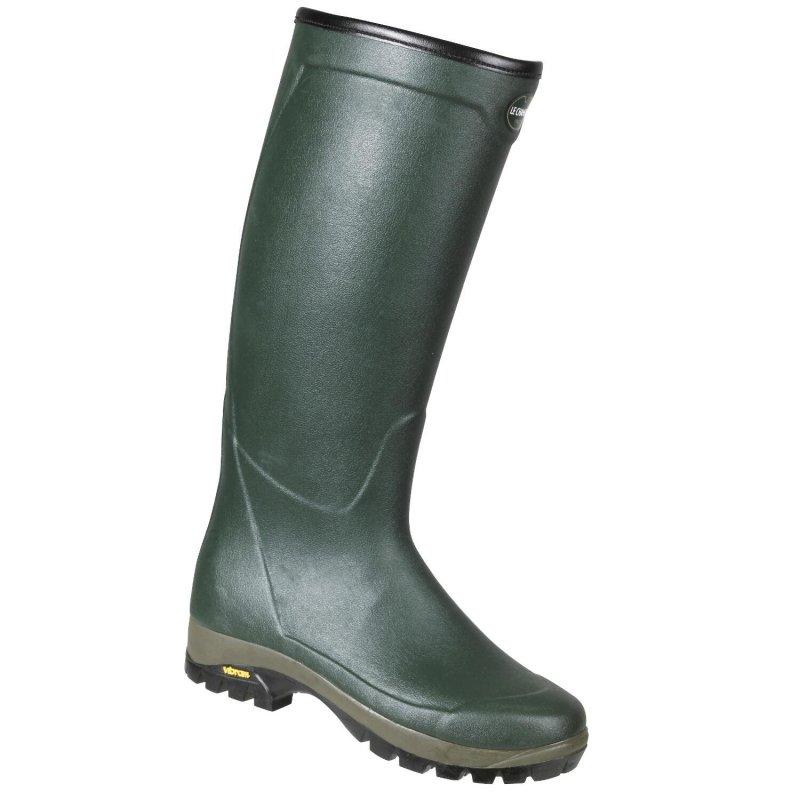 Le Chameau Country Vibram Neoprene Wellington Wellingtons Tiso