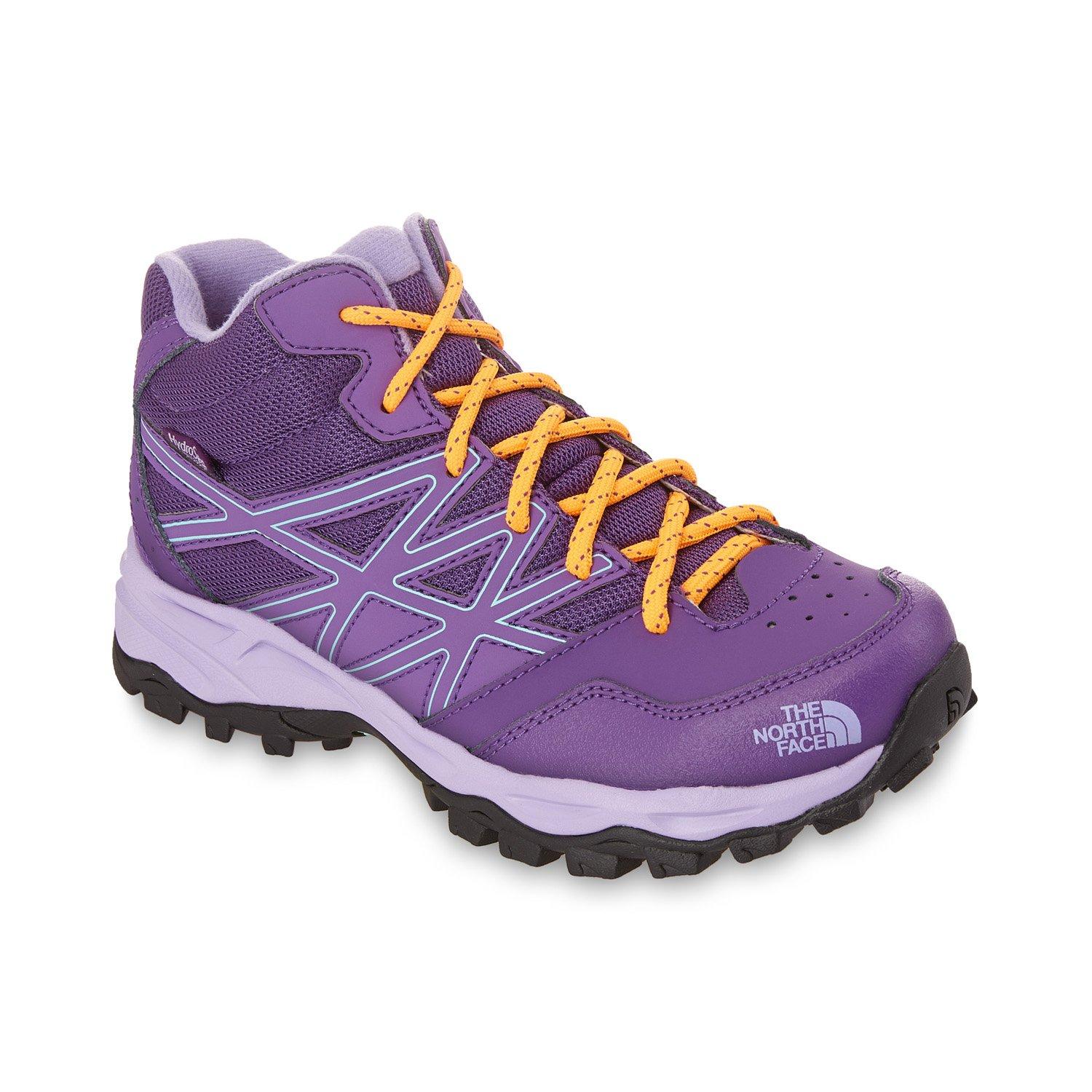 Girl s The North Face Girls Hedgehog Hiker Mid Waterproof Shoes Walking Boot Walking Boots Tiso