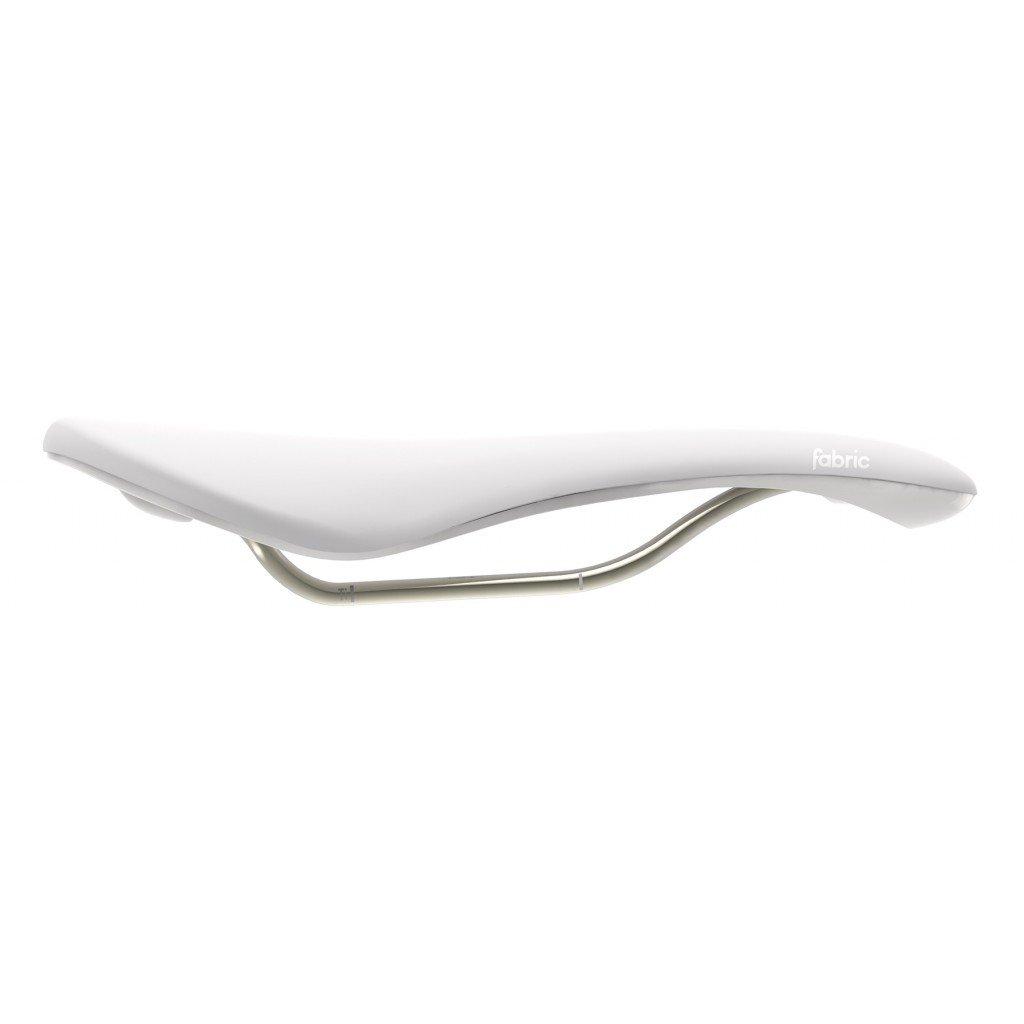 Fabric Scoop Shallow Race Saddle White