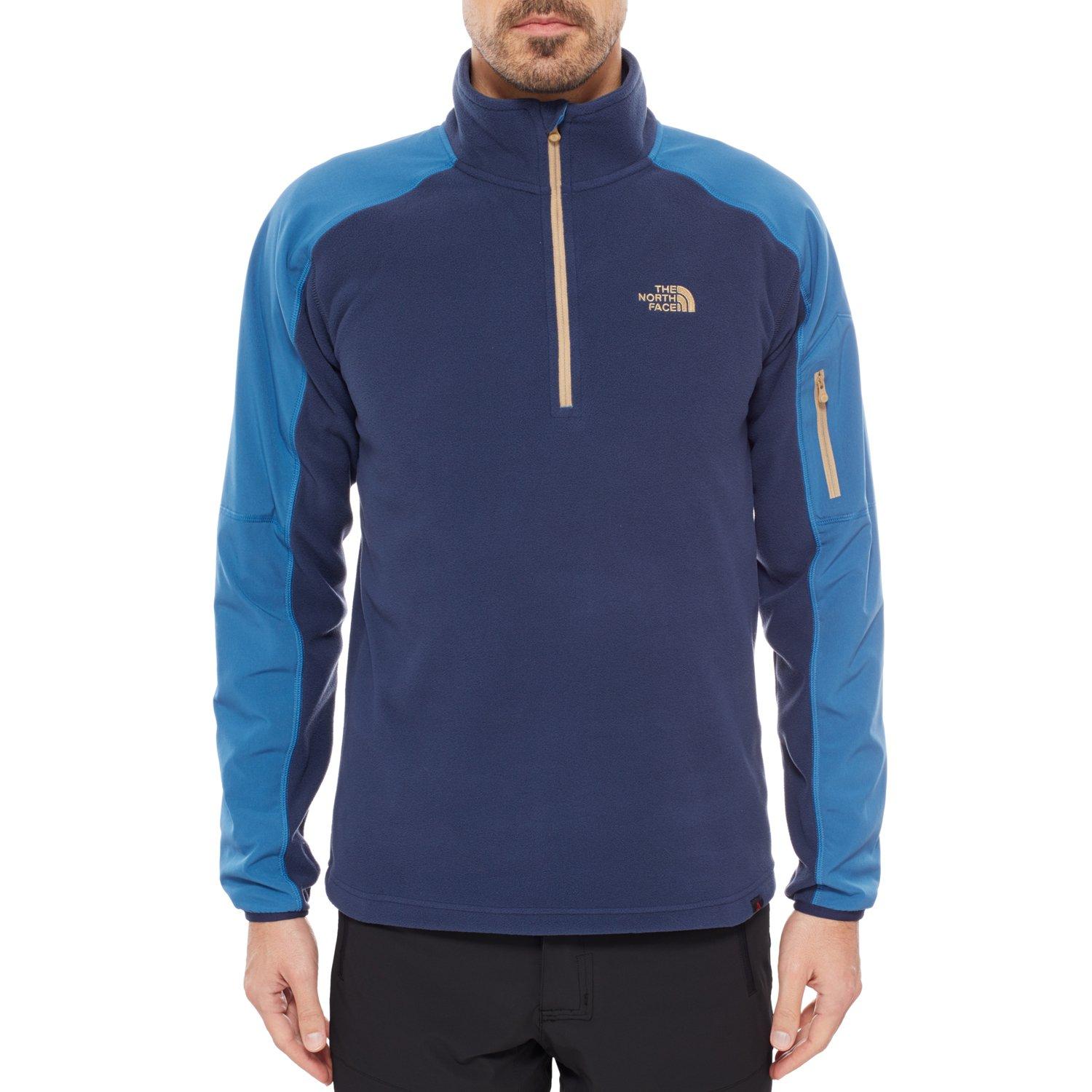 North face glacier 2025 delta quarter zip fleece