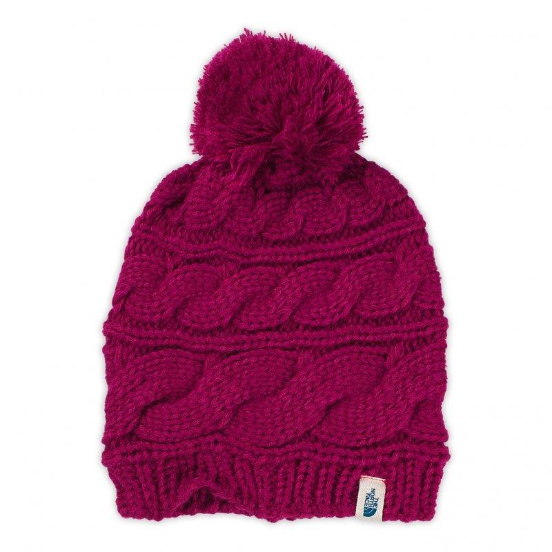 The North Face Womens Triple Cable Pom Beanie